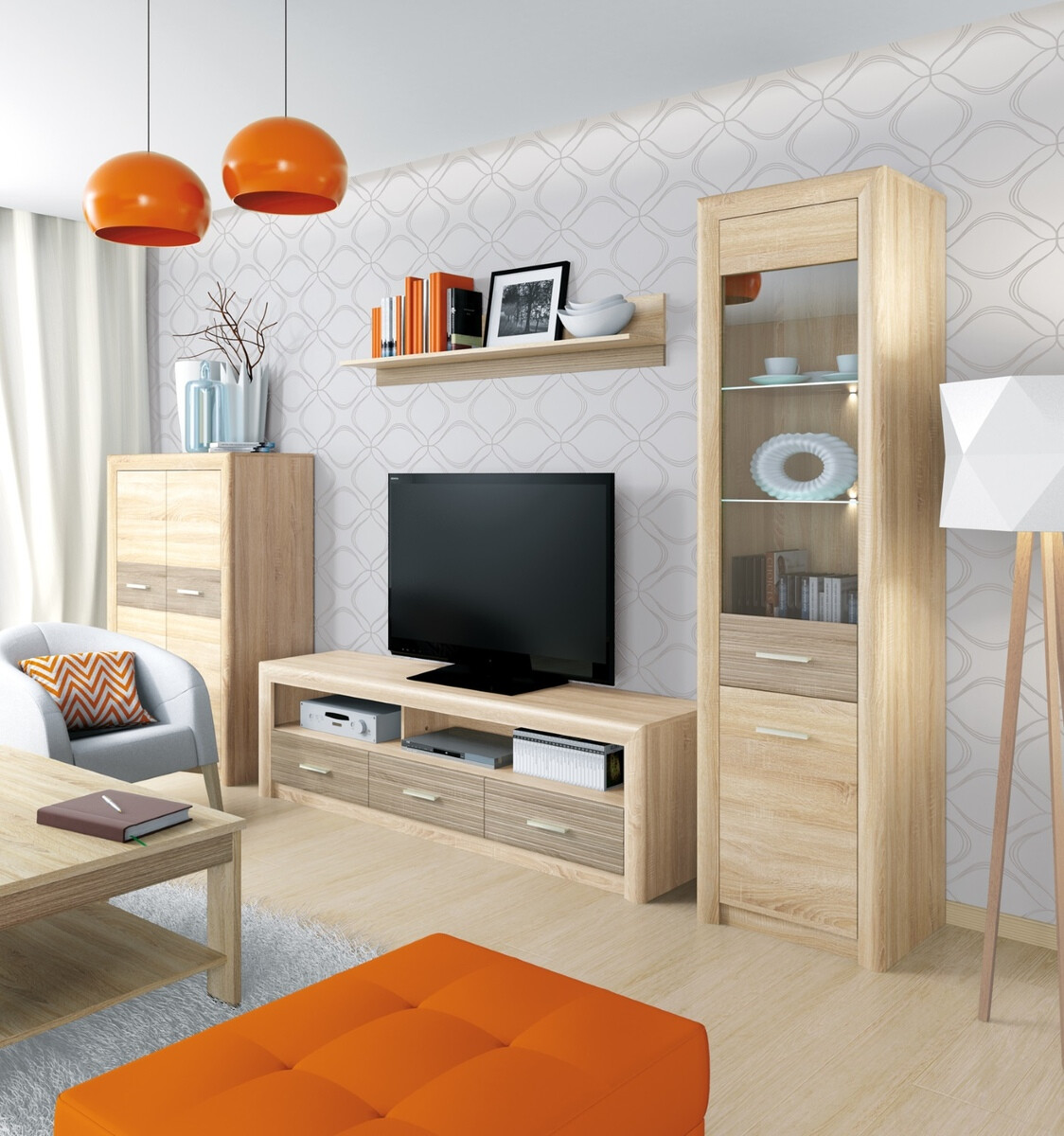 Coleção de mobiliário Tivmori