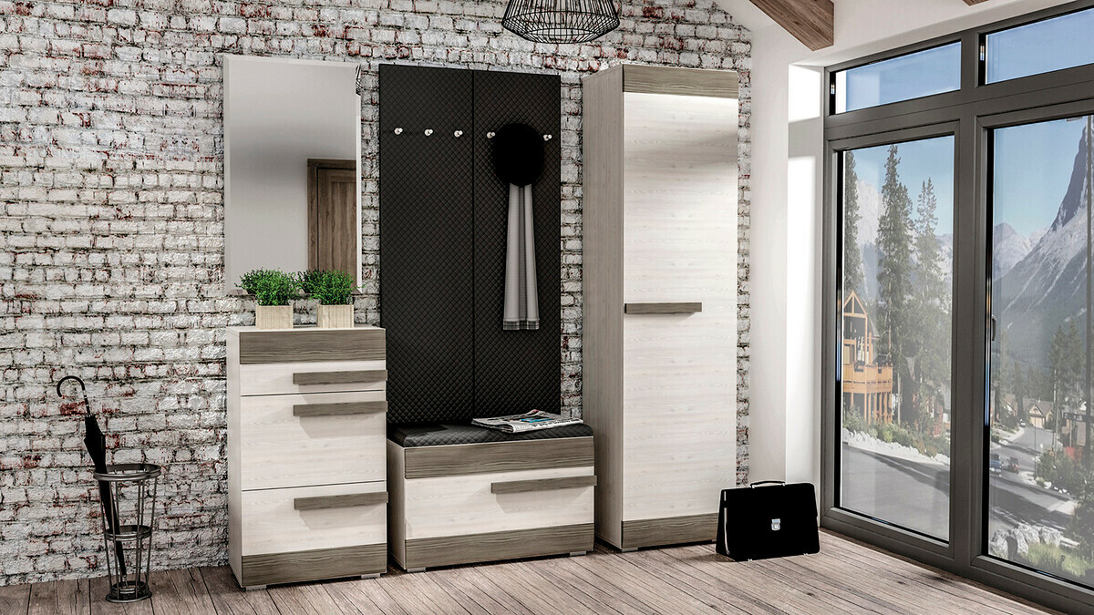 Coleção de mobiliário Alcala