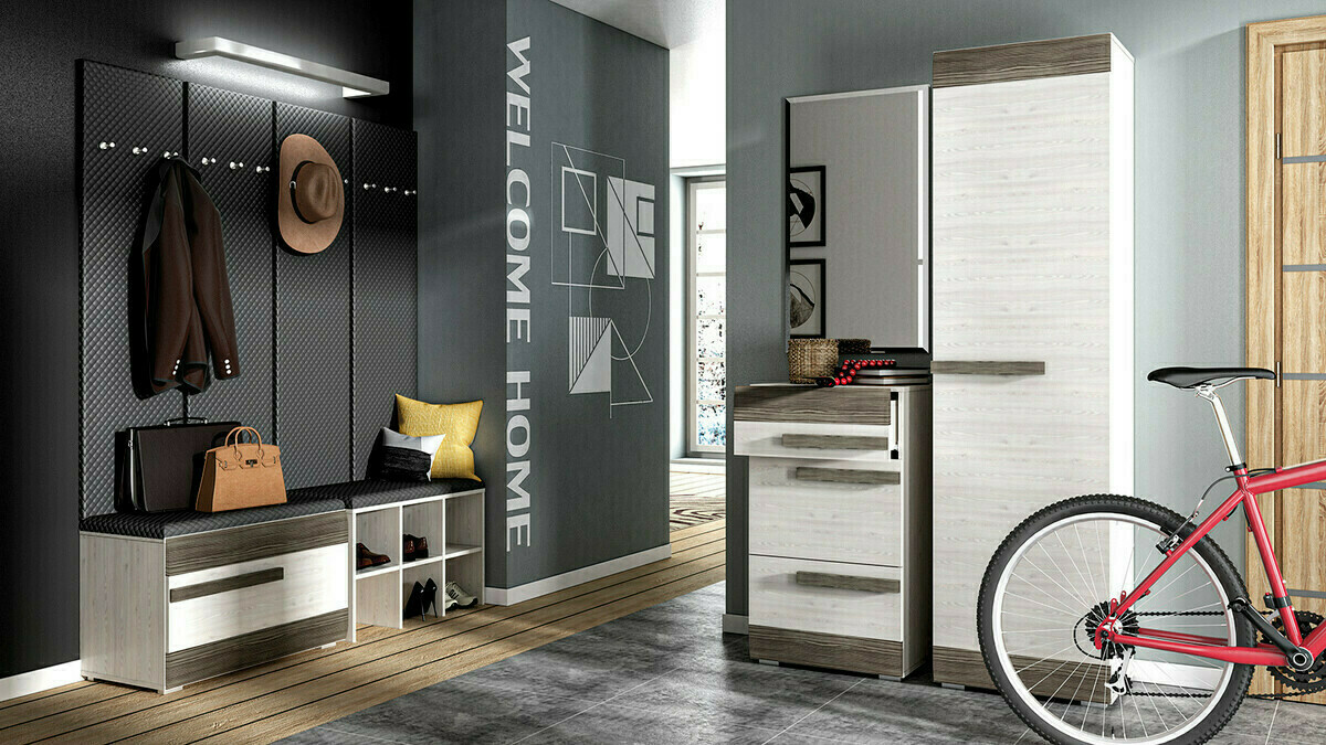 Coleção de mobiliário Alcala