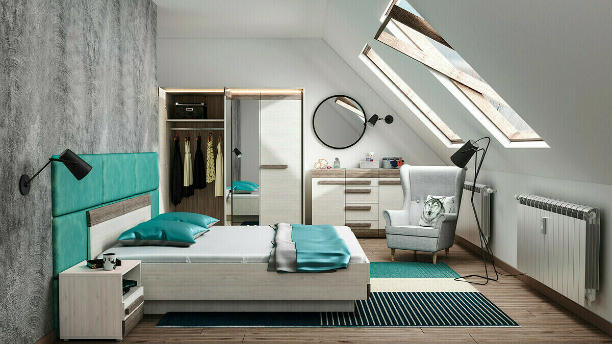 Coleção de mobiliário Alcala