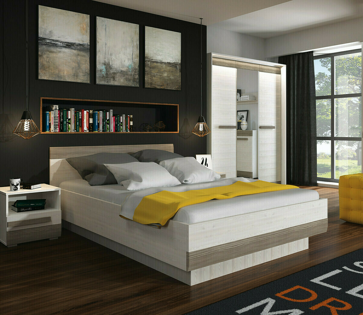 Coleção de mobiliário Alcala