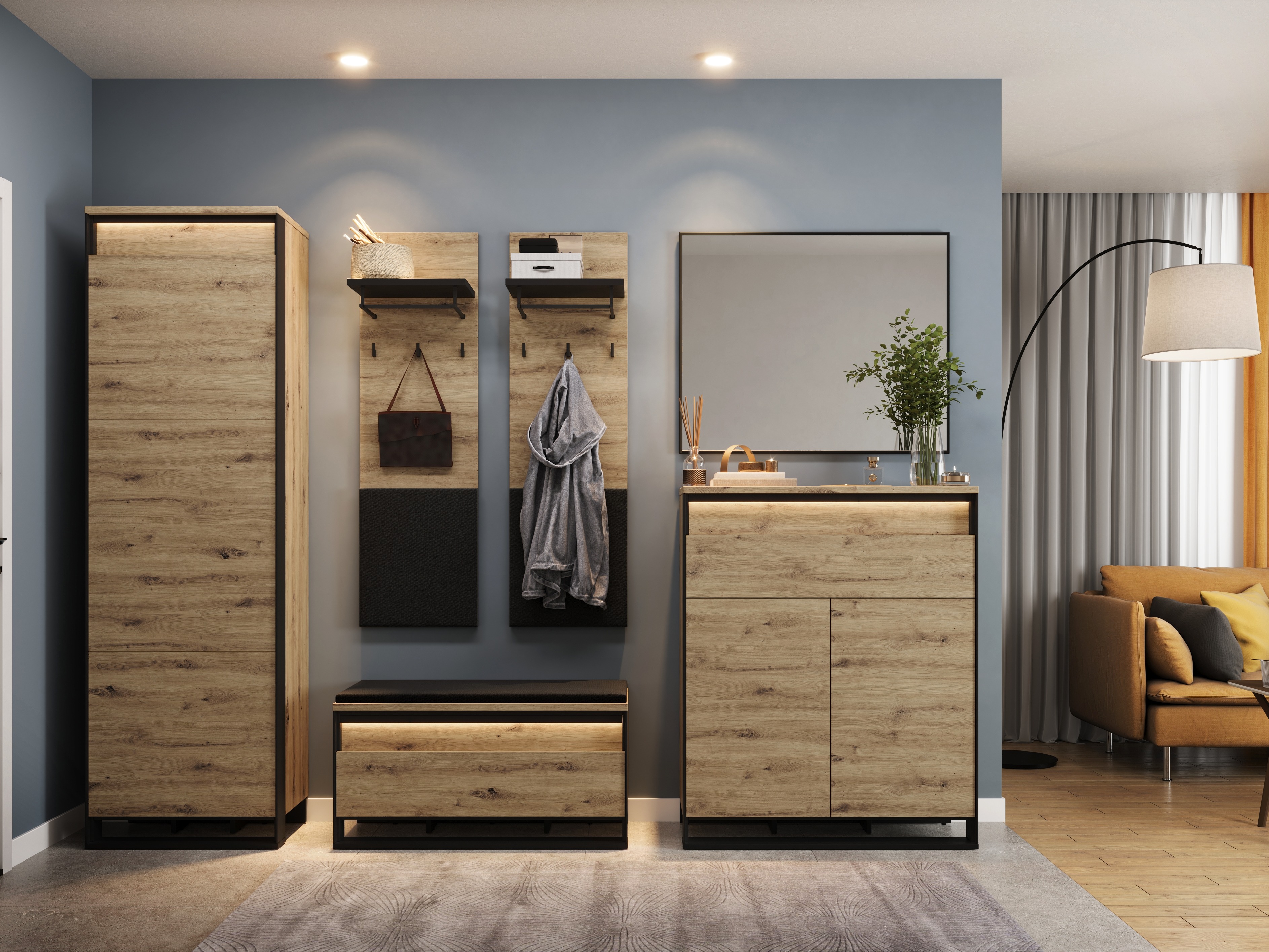 Coleção de mobiliário Luliru