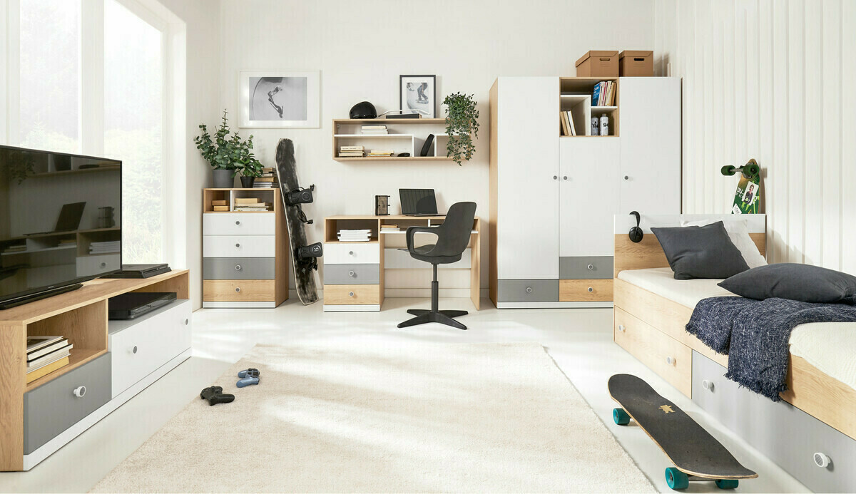 Coleção de mobiliário Tesmonu