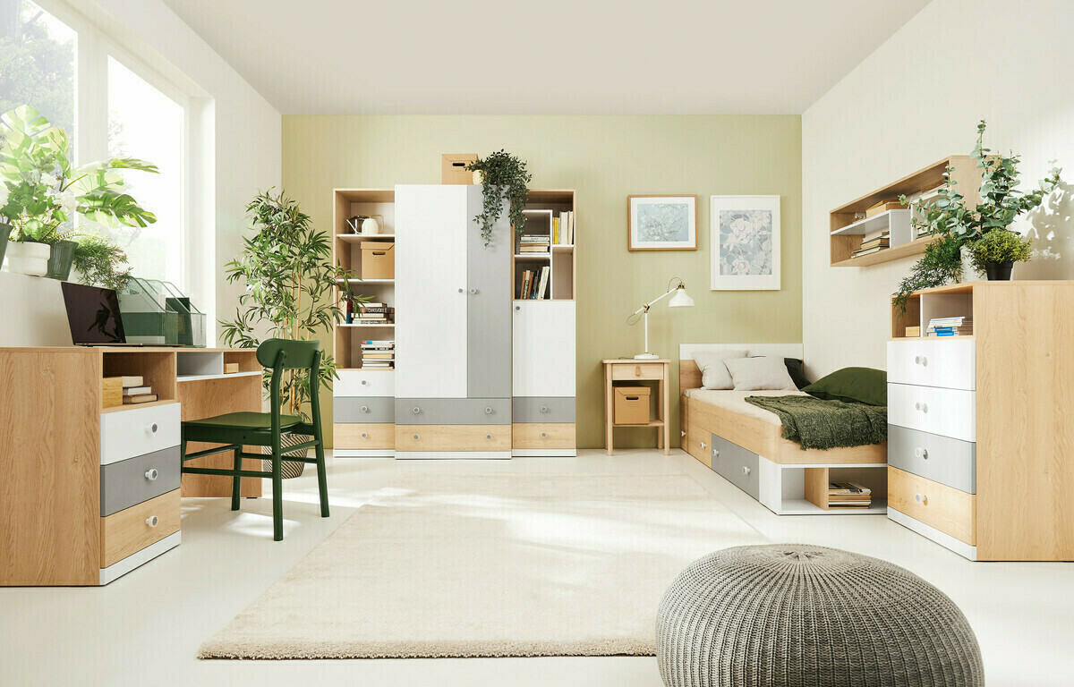 Coleção de mobiliário Tesmonu