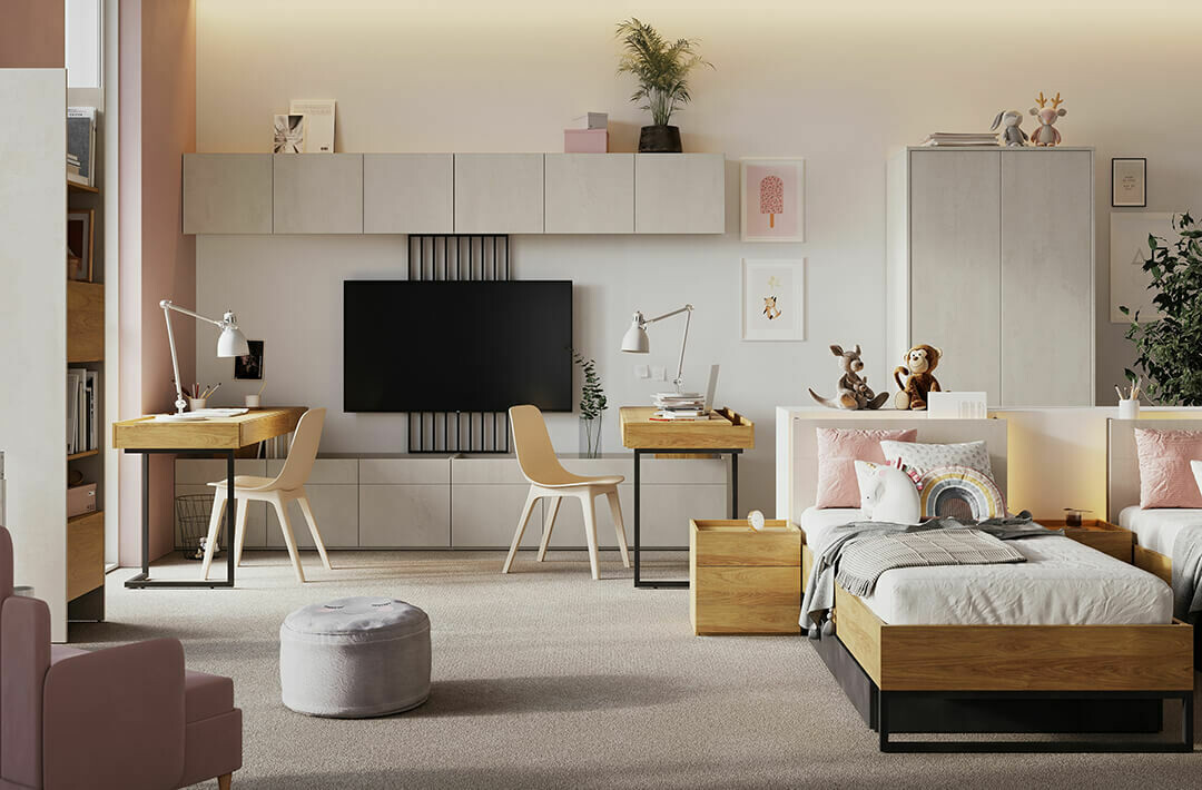 Coleção de mobiliário Orlbale