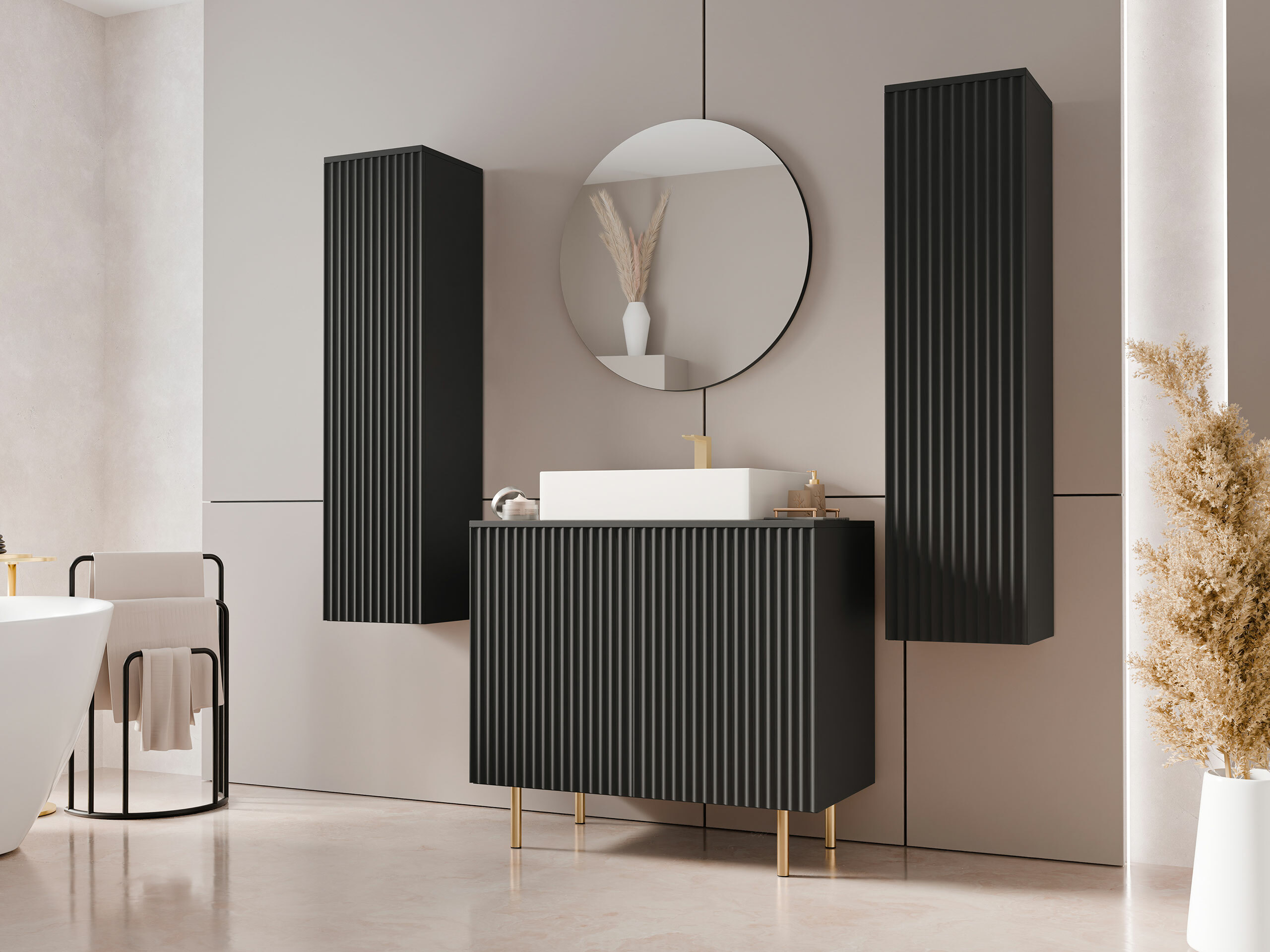 Coleção de mobiliário Virdomi