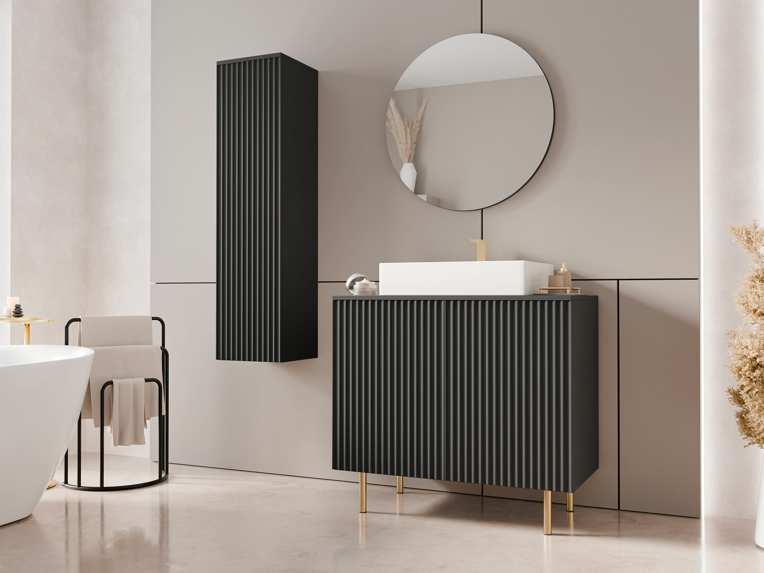 Coleção de mobiliário Virdomi