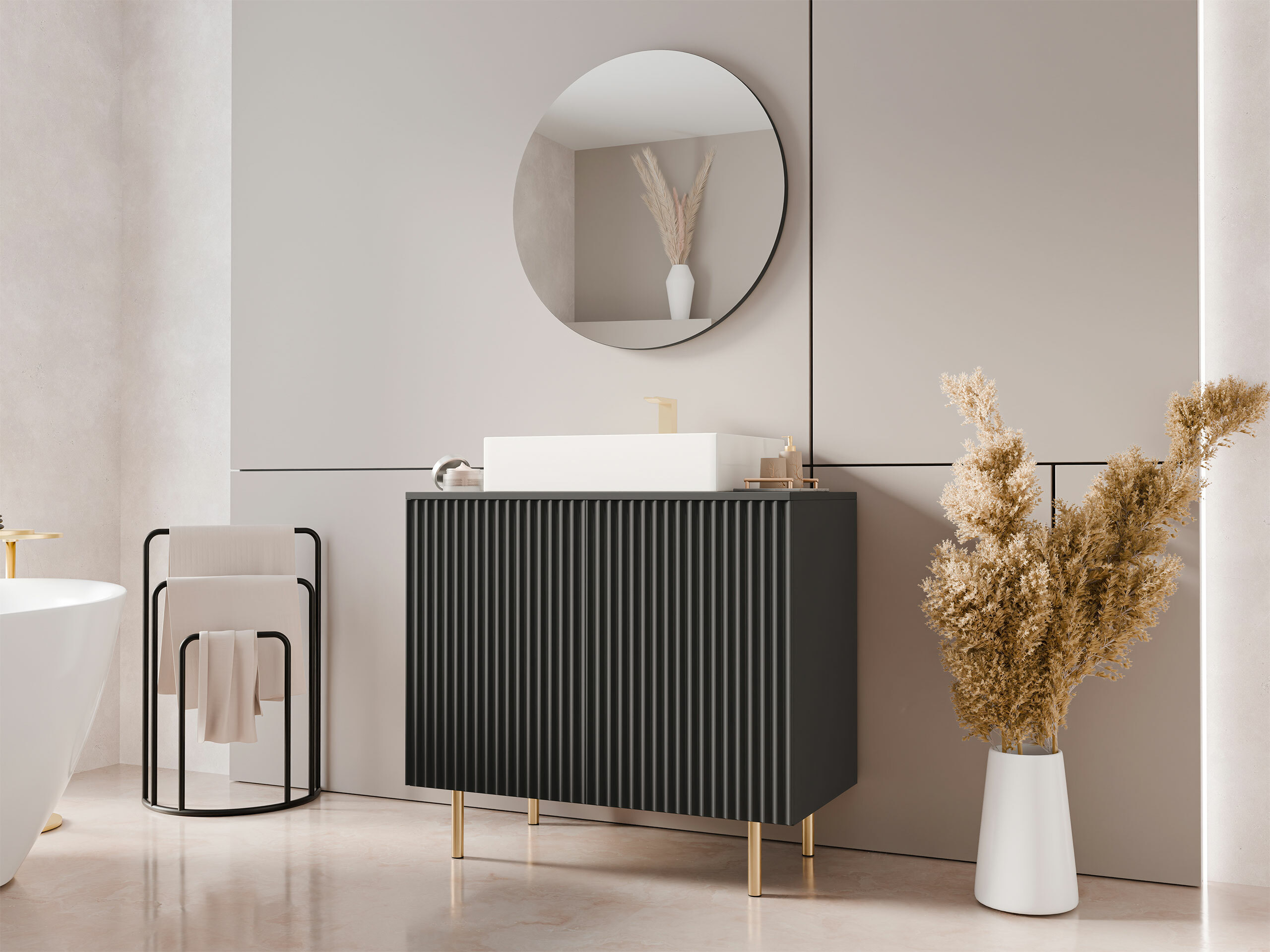 Coleção de mobiliário Virdomi