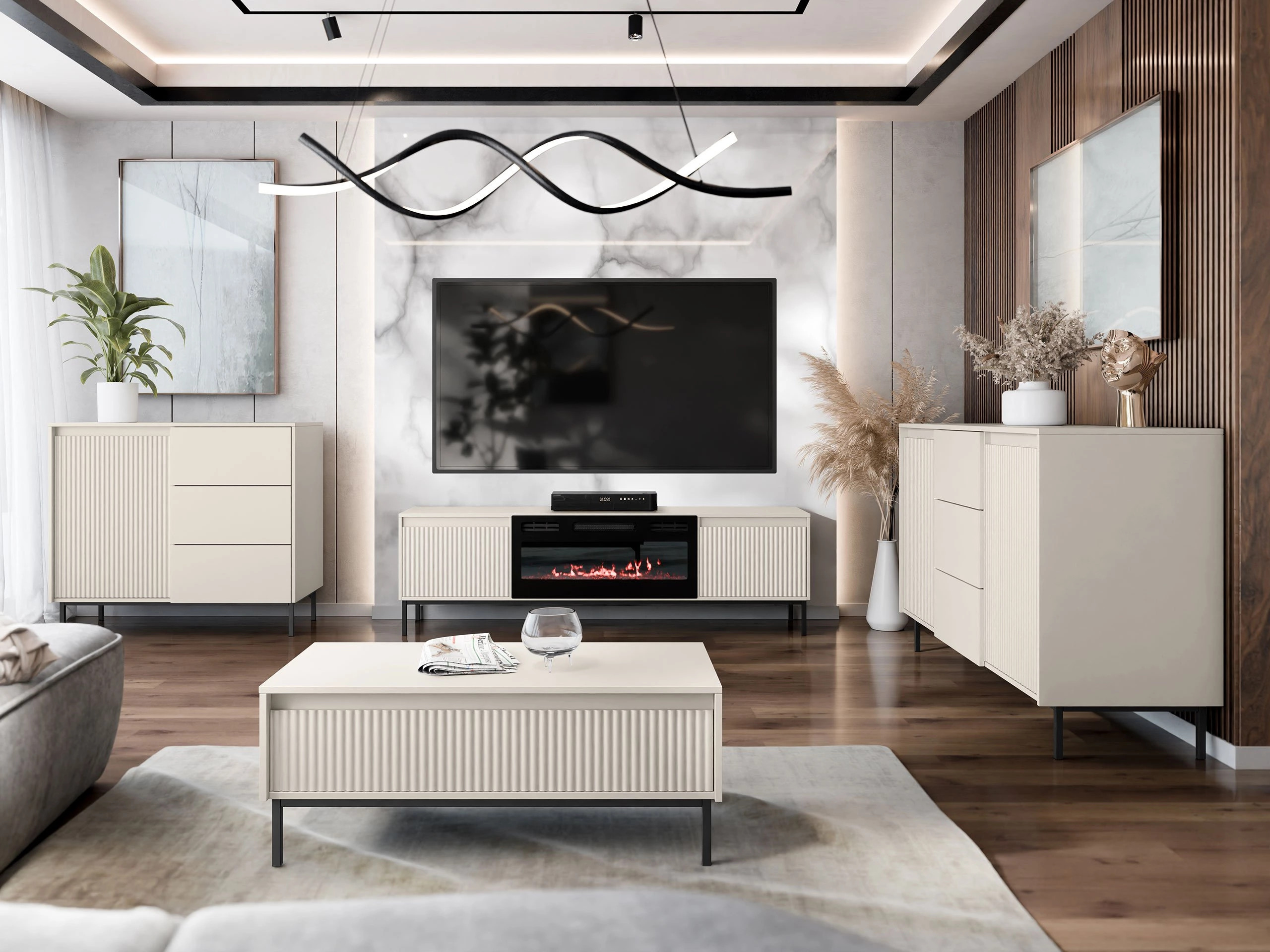 Coleção de mobiliário Comfivo Delruva