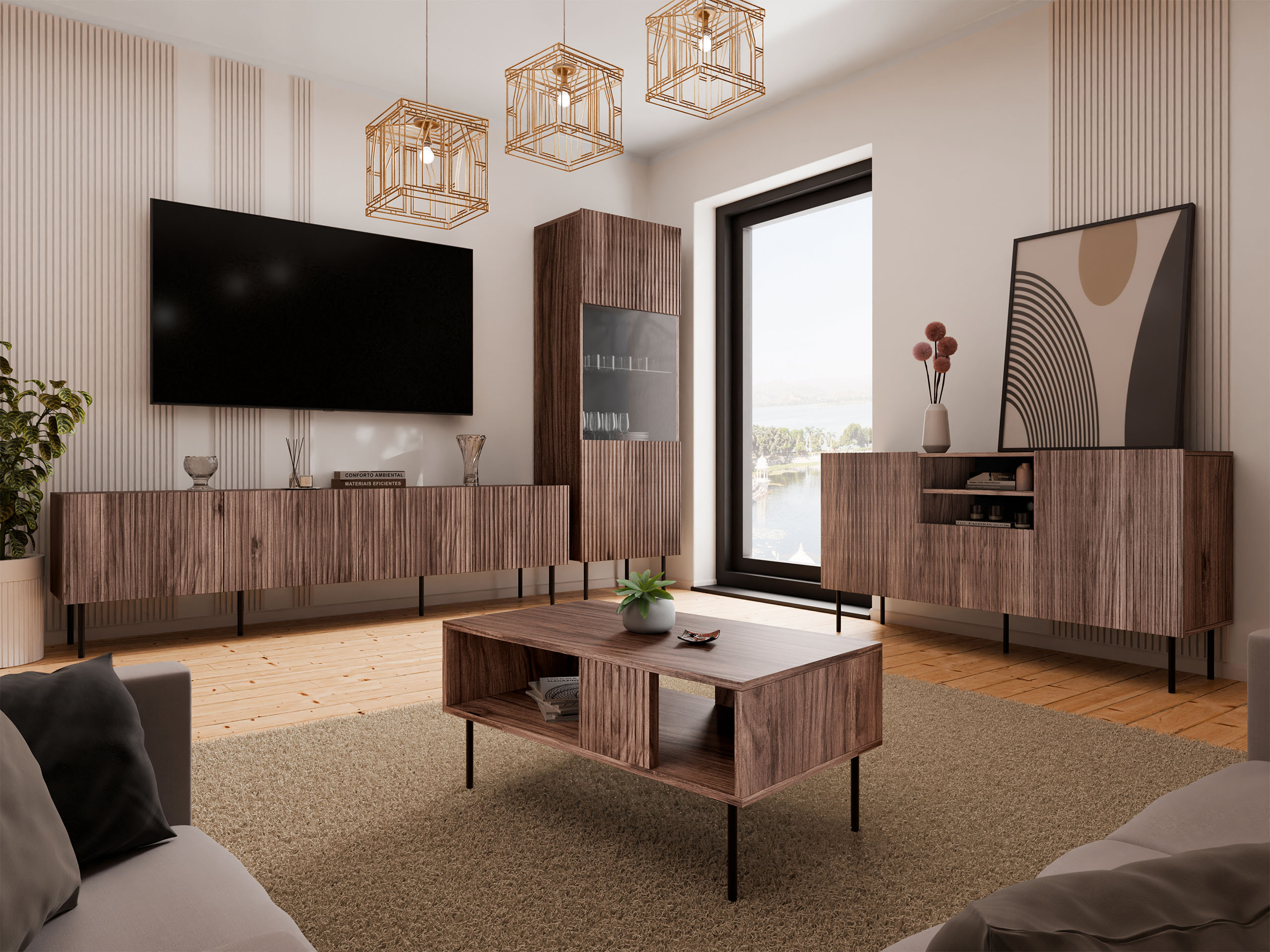 Coleção de mobiliário Melala