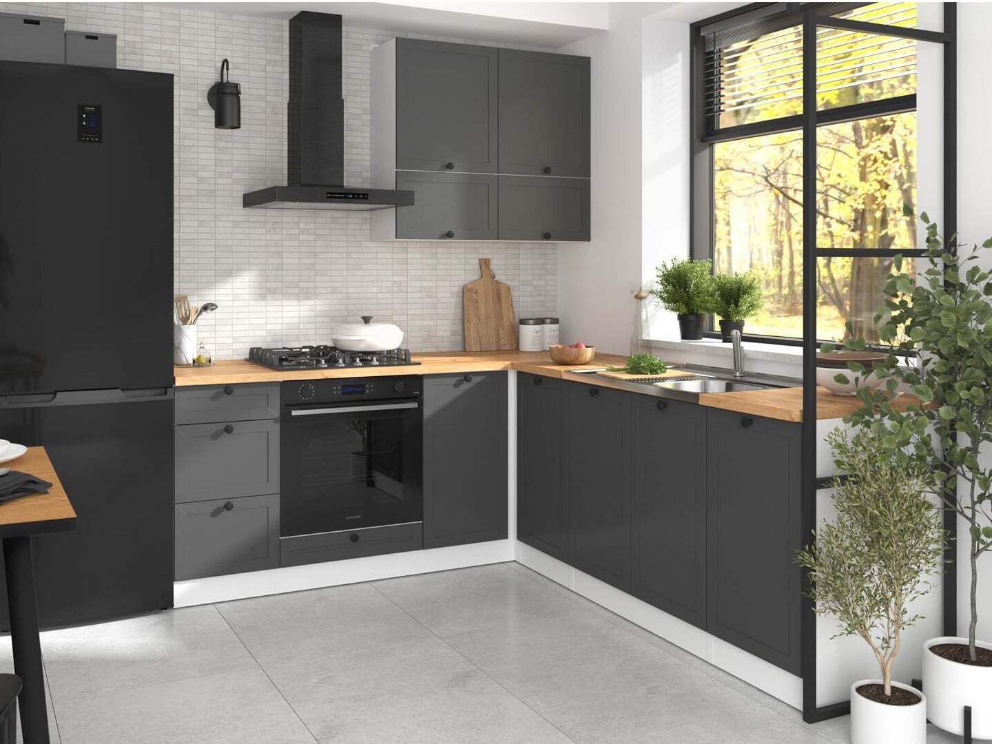 Coleção de cozinha Classic Grey