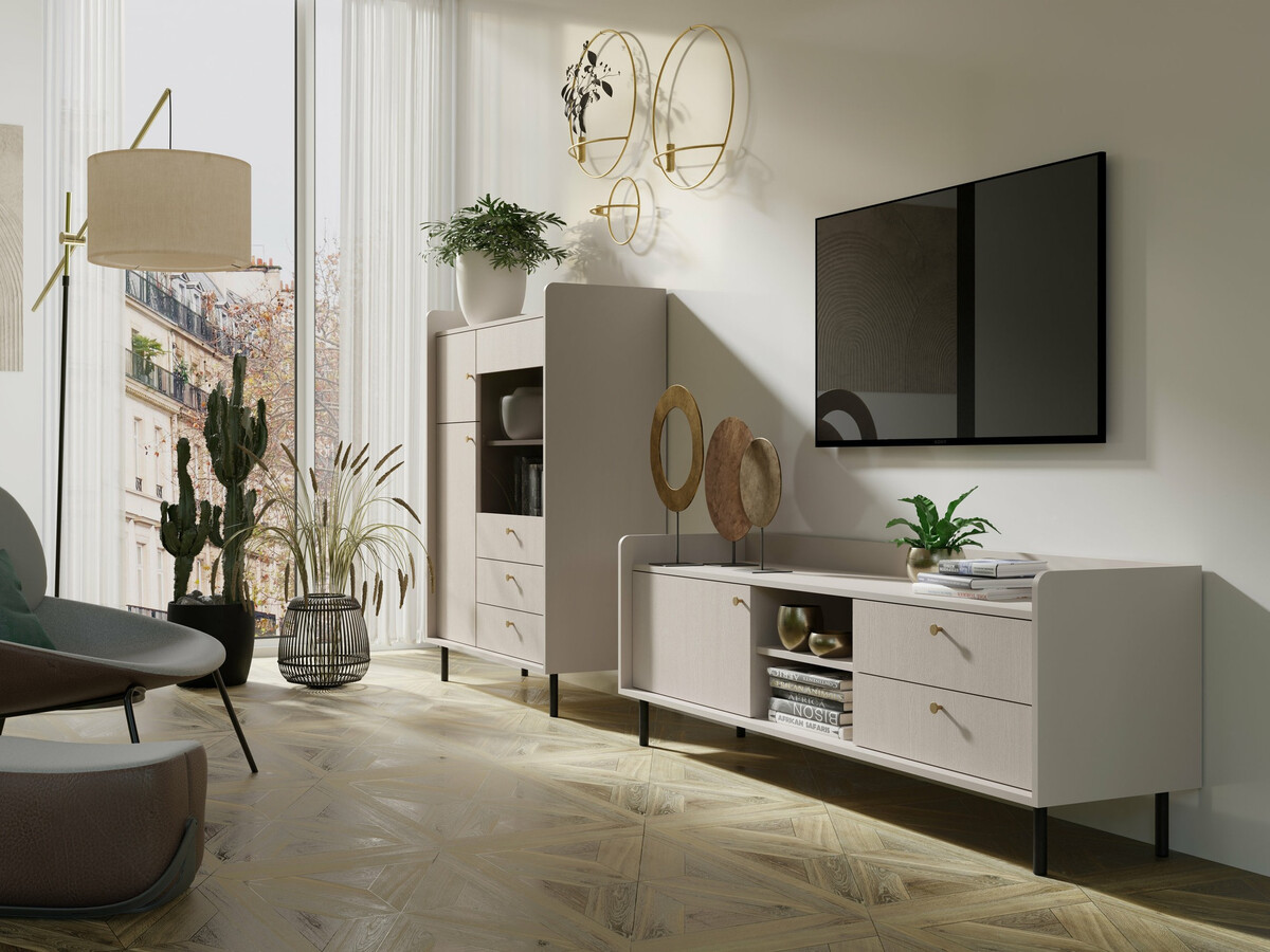 Coleção de mobiliário Sorsale