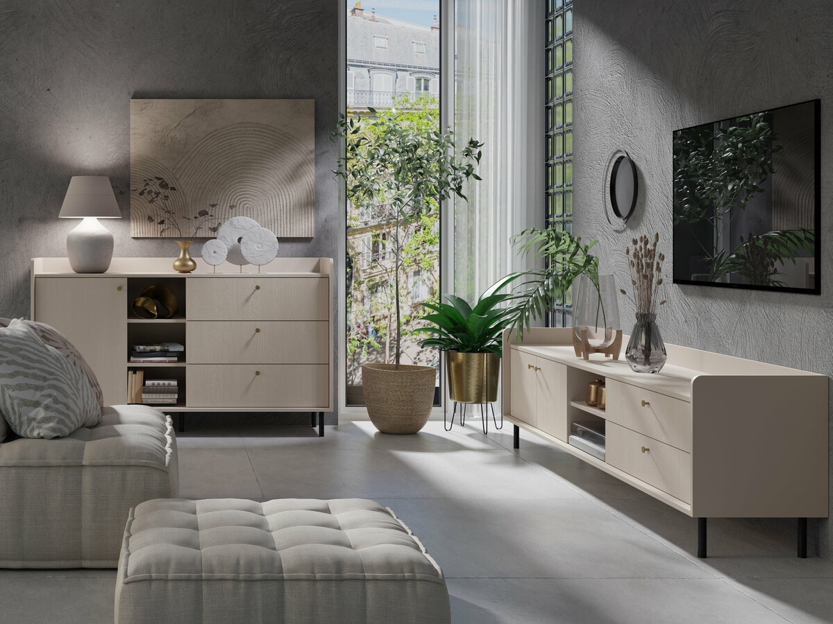 Coleção de mobiliário Sorsale