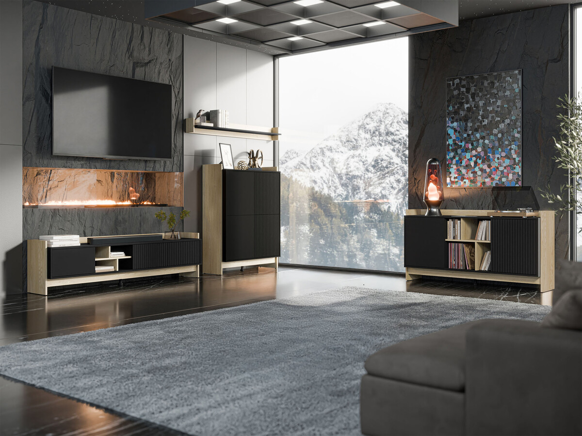 Coleção de mobiliário Mavnoli