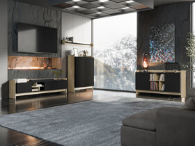 Coleção de mobiliário Mavnoli