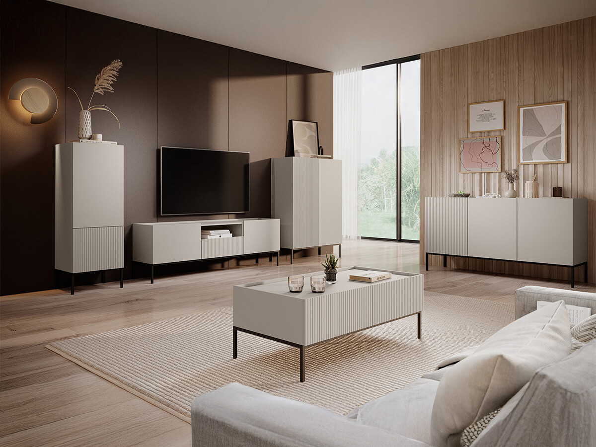 Coleção de mobiliário Lunole