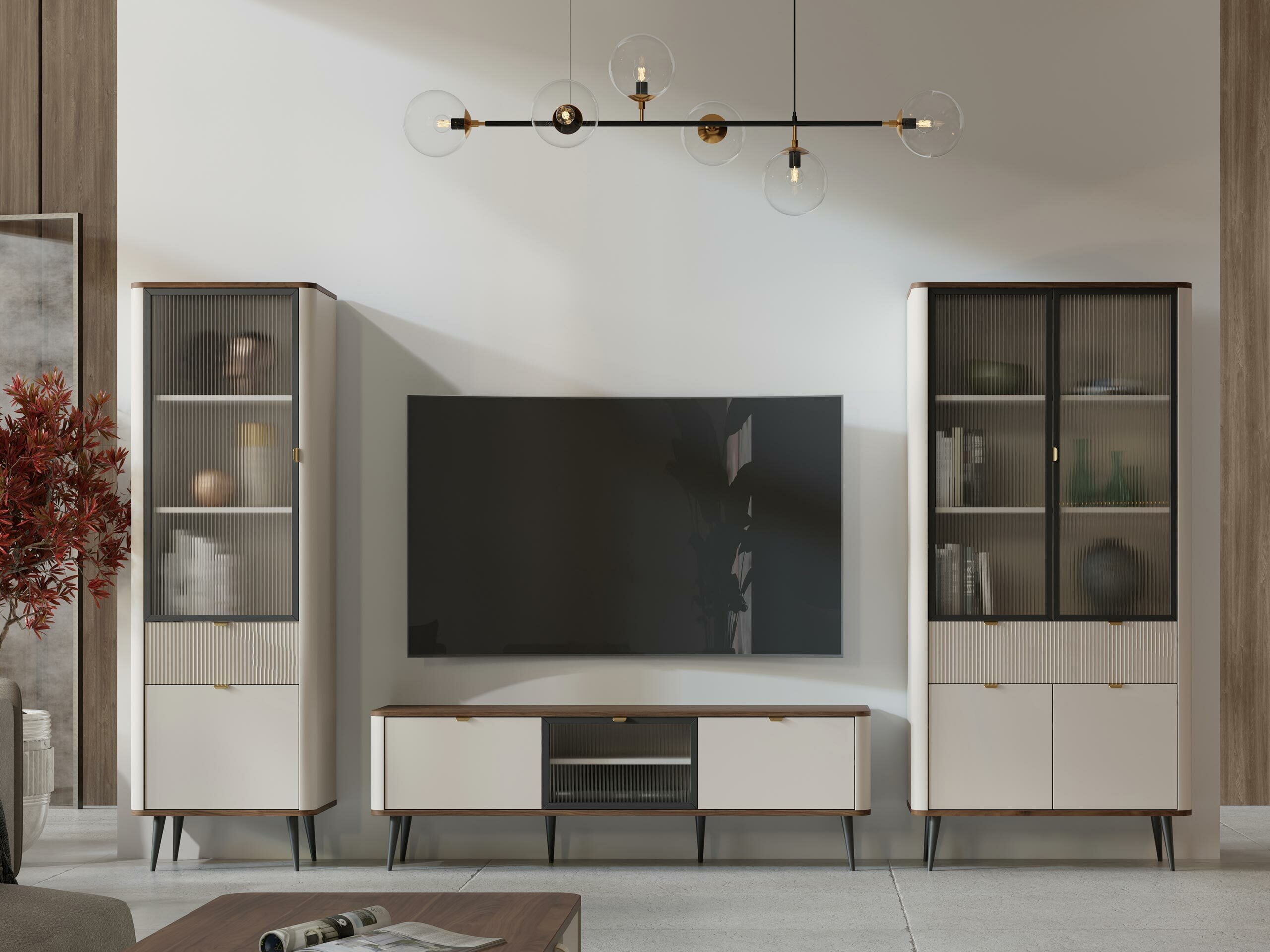 Coleção de mobiliário Lufela