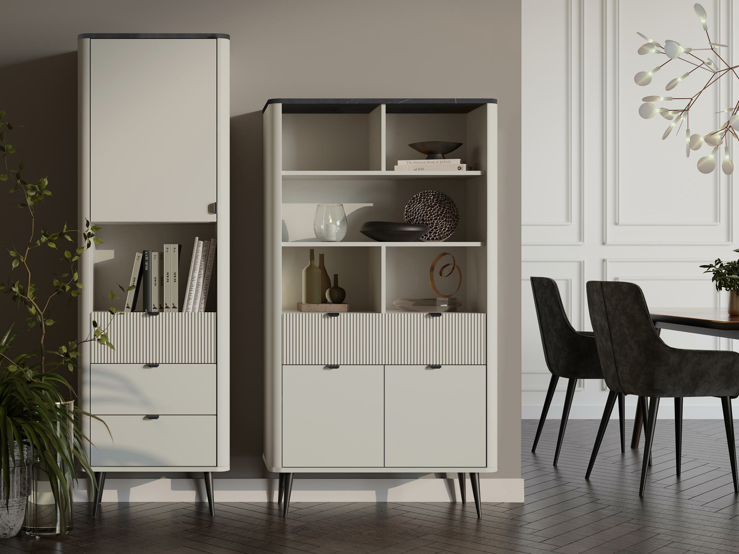 Coleção de mobiliário Lufela