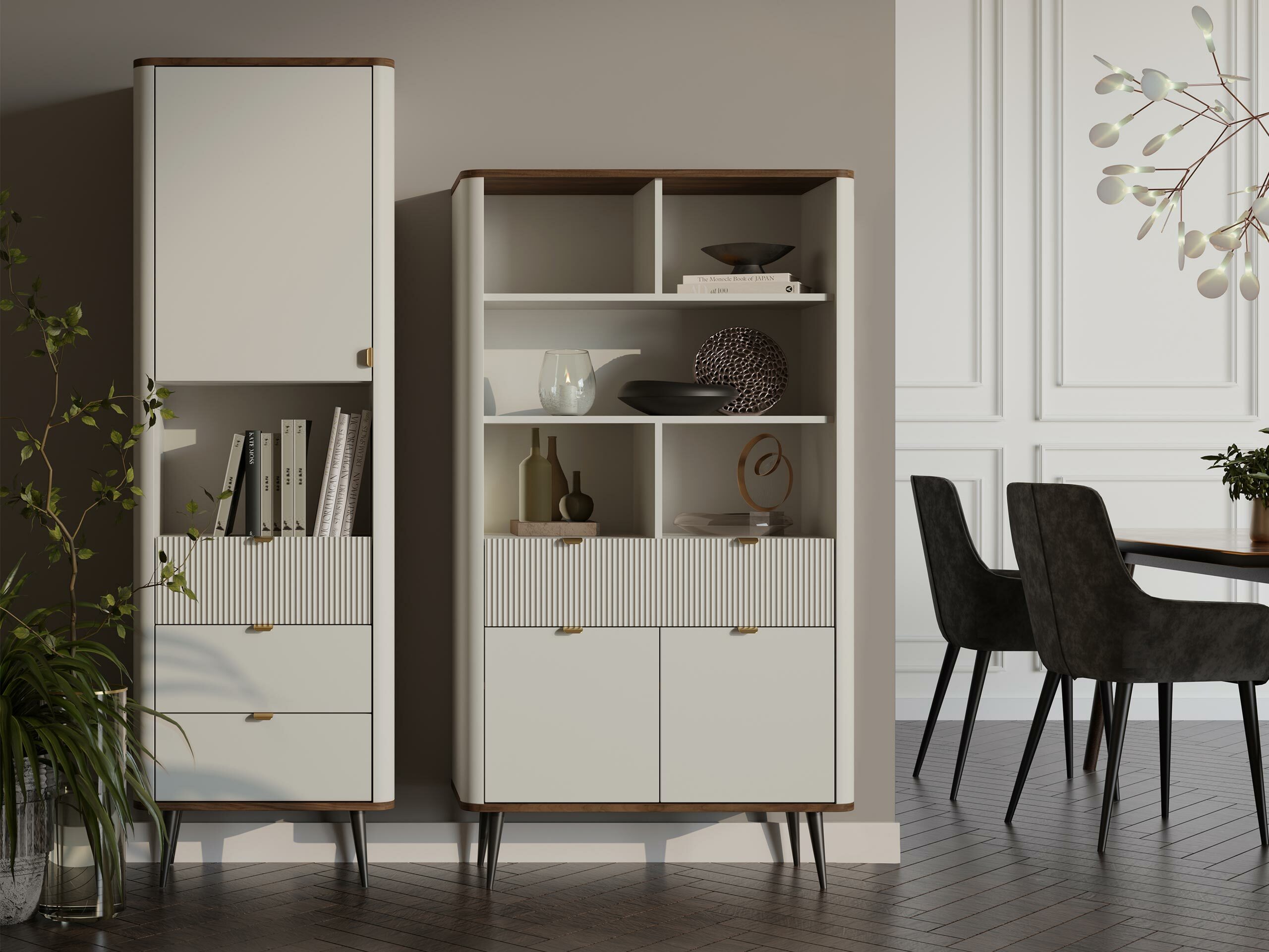 Coleção de mobiliário Lufela