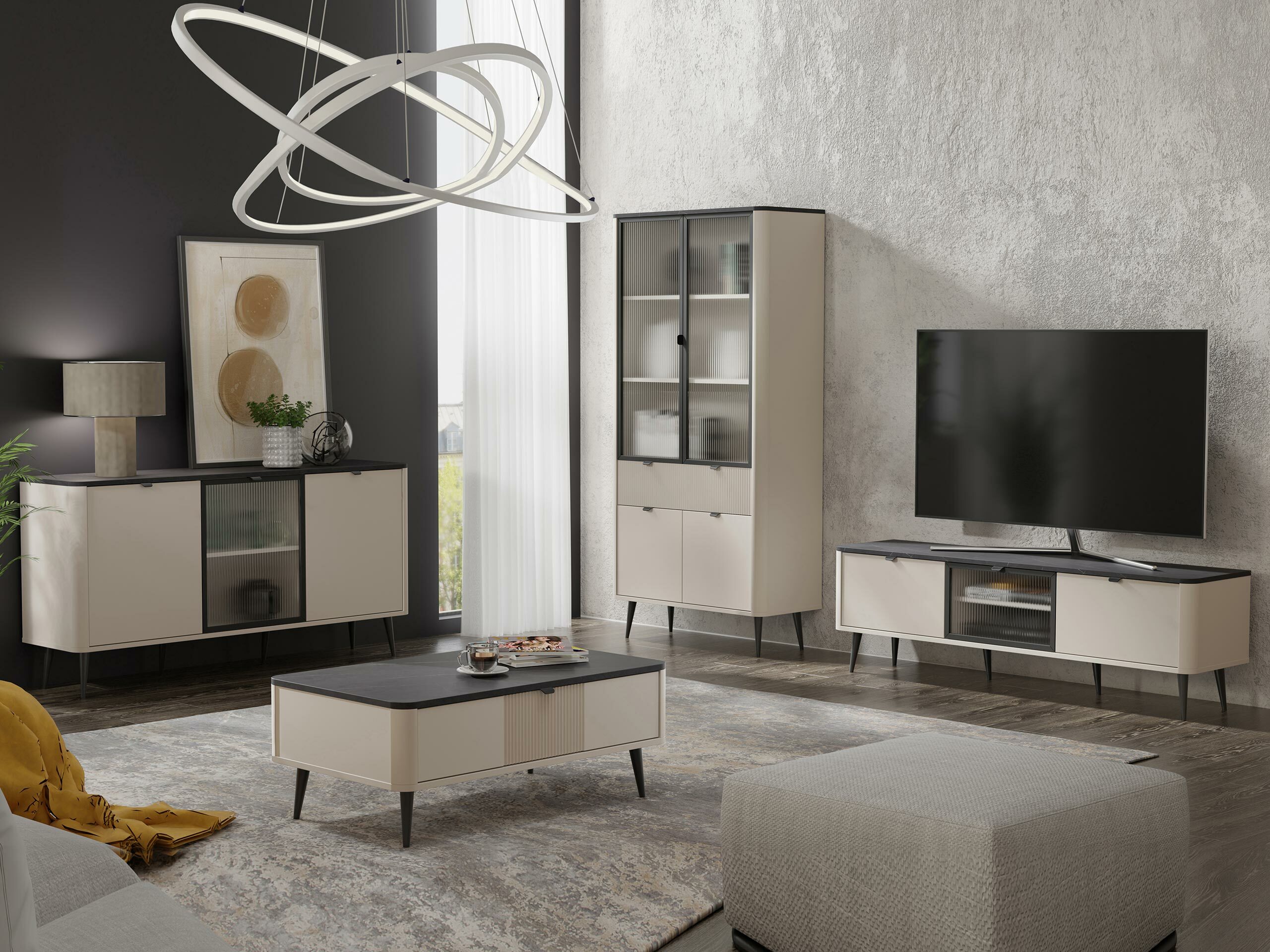 Coleção de mobiliário Lufela