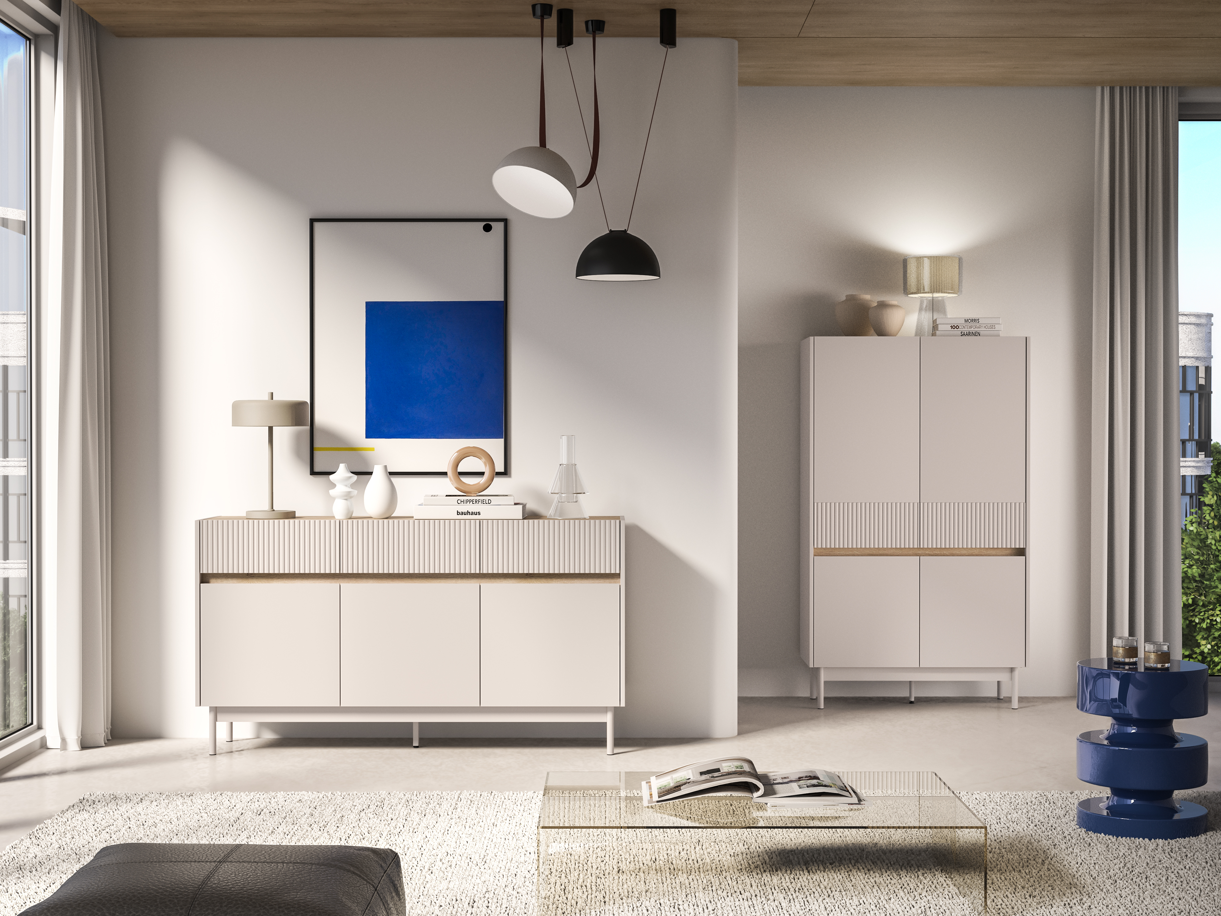 Coleção de mobiliário Vircalu