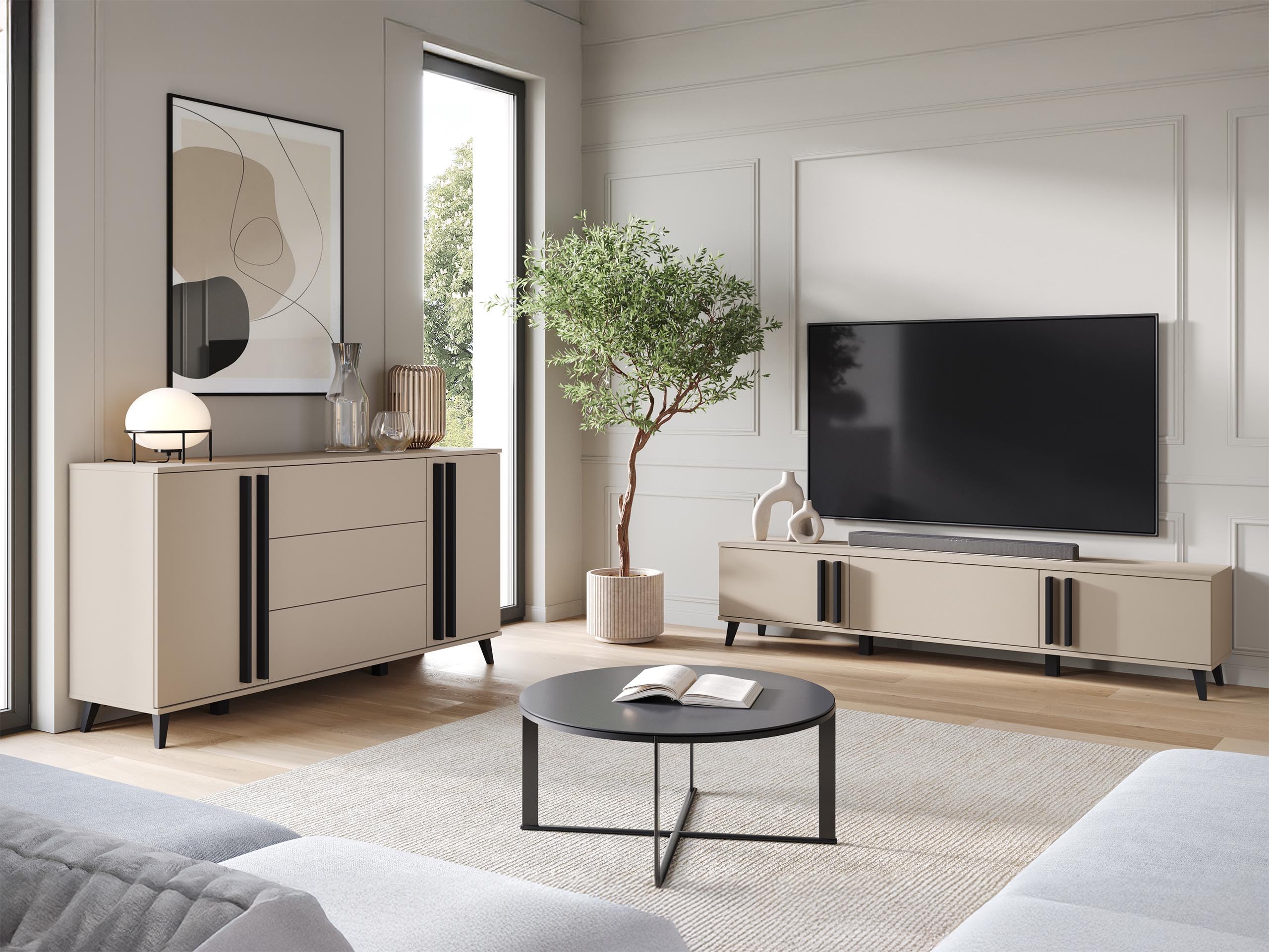 Coleção de mobiliário Temora