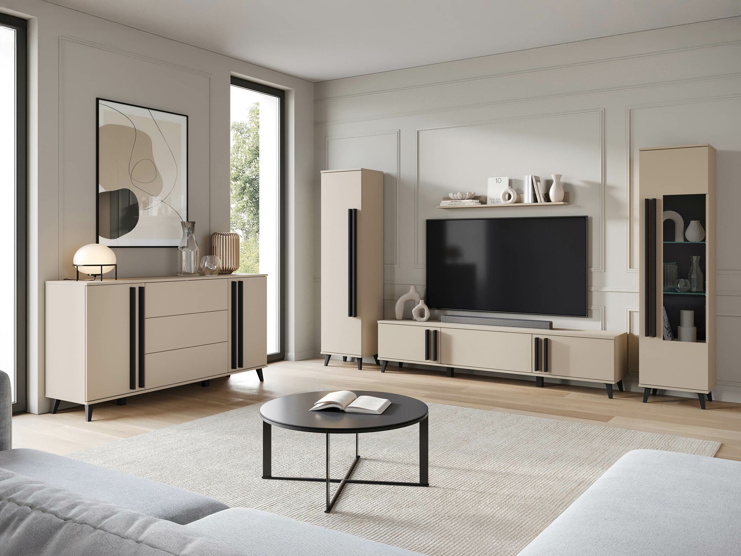 Coleção de mobiliário Temora