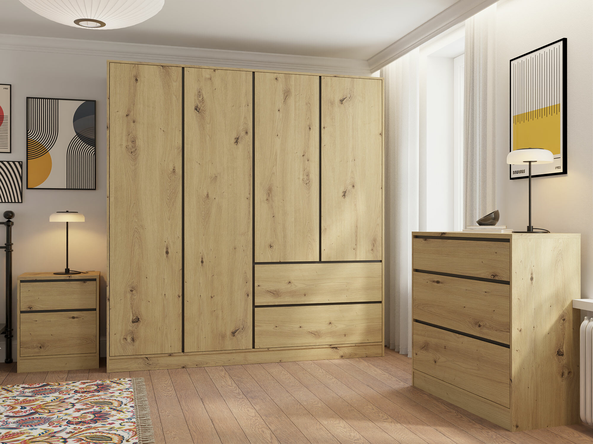 Coleção de mobiliário Mervese