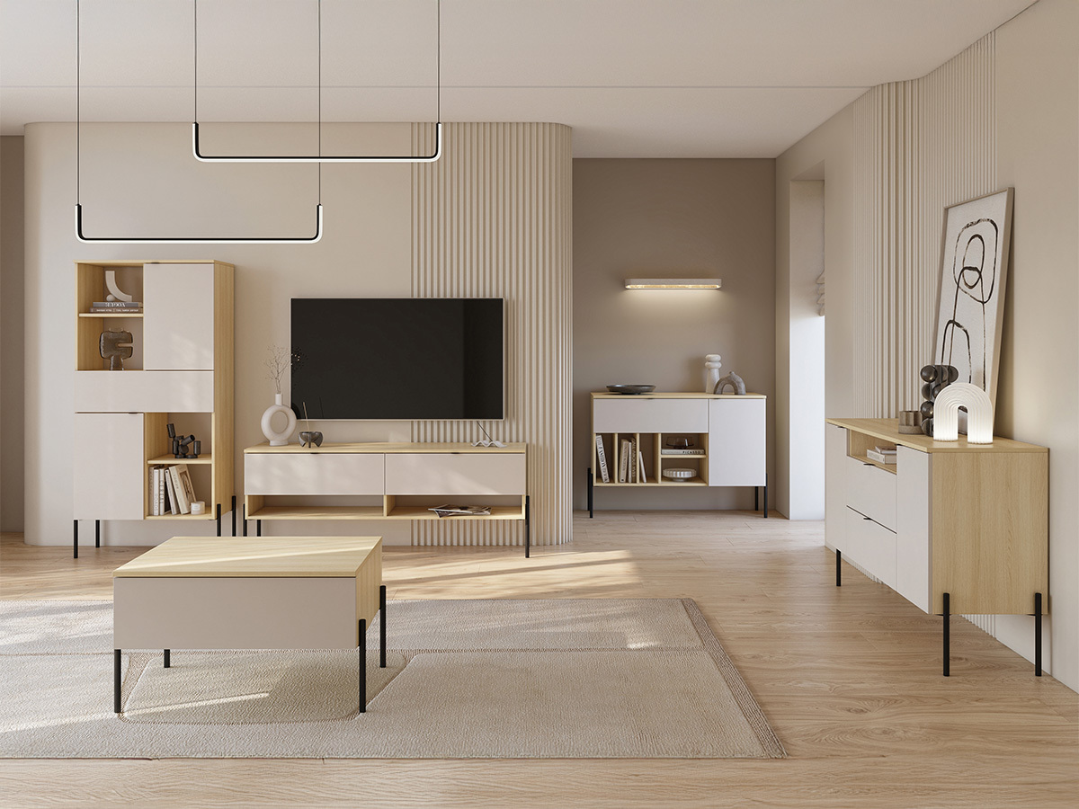 Coleção de mobiliário Levtenu