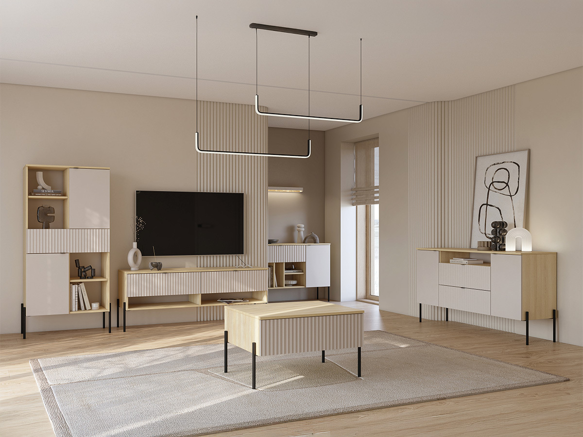 Coleção de mobiliário Levtenu