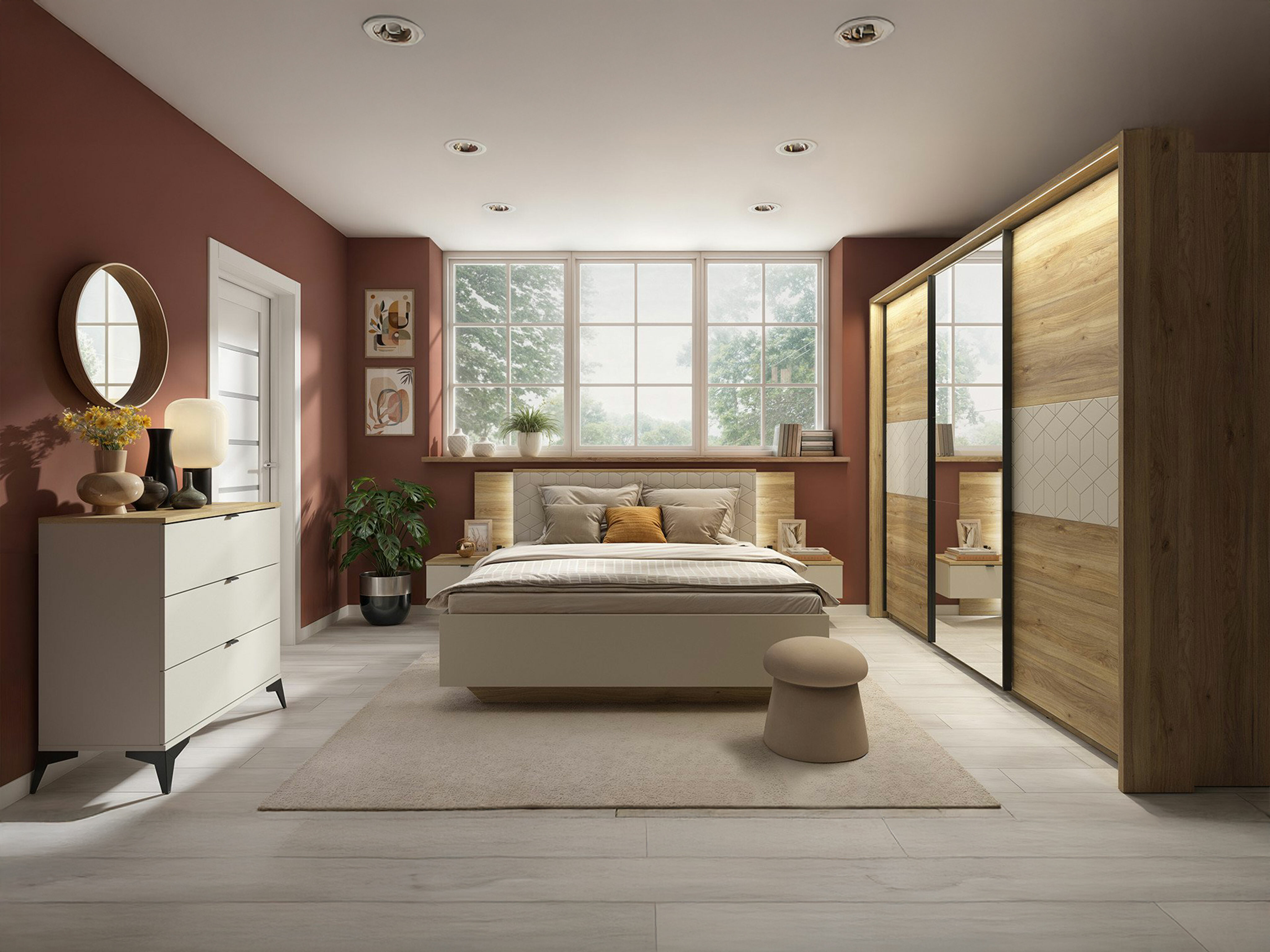 Coleção de mobiliário Luorlo