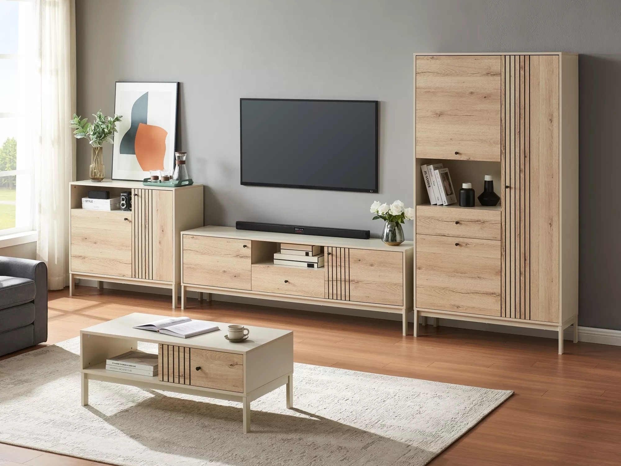 Coleção de mobiliário Lortene