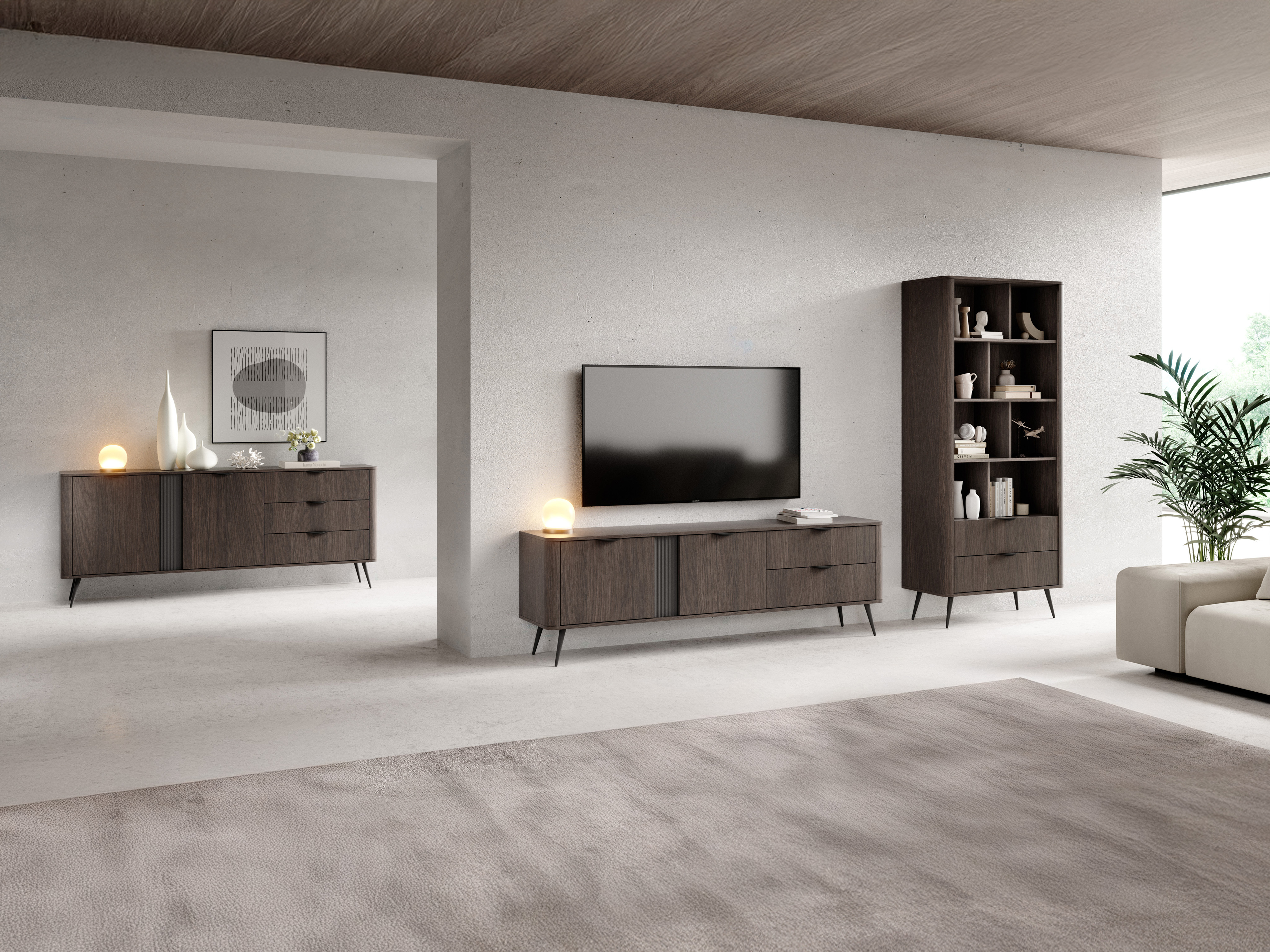 Coleção de mobiliário Nufena