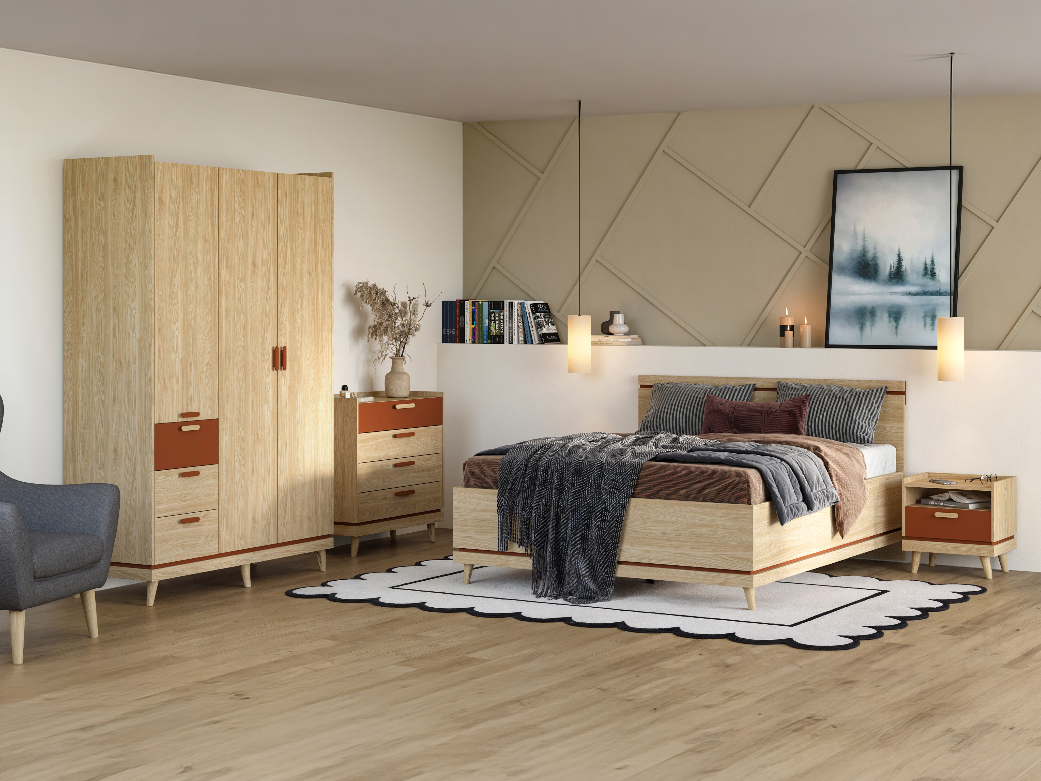 Coleção de mobiliário Fertalu