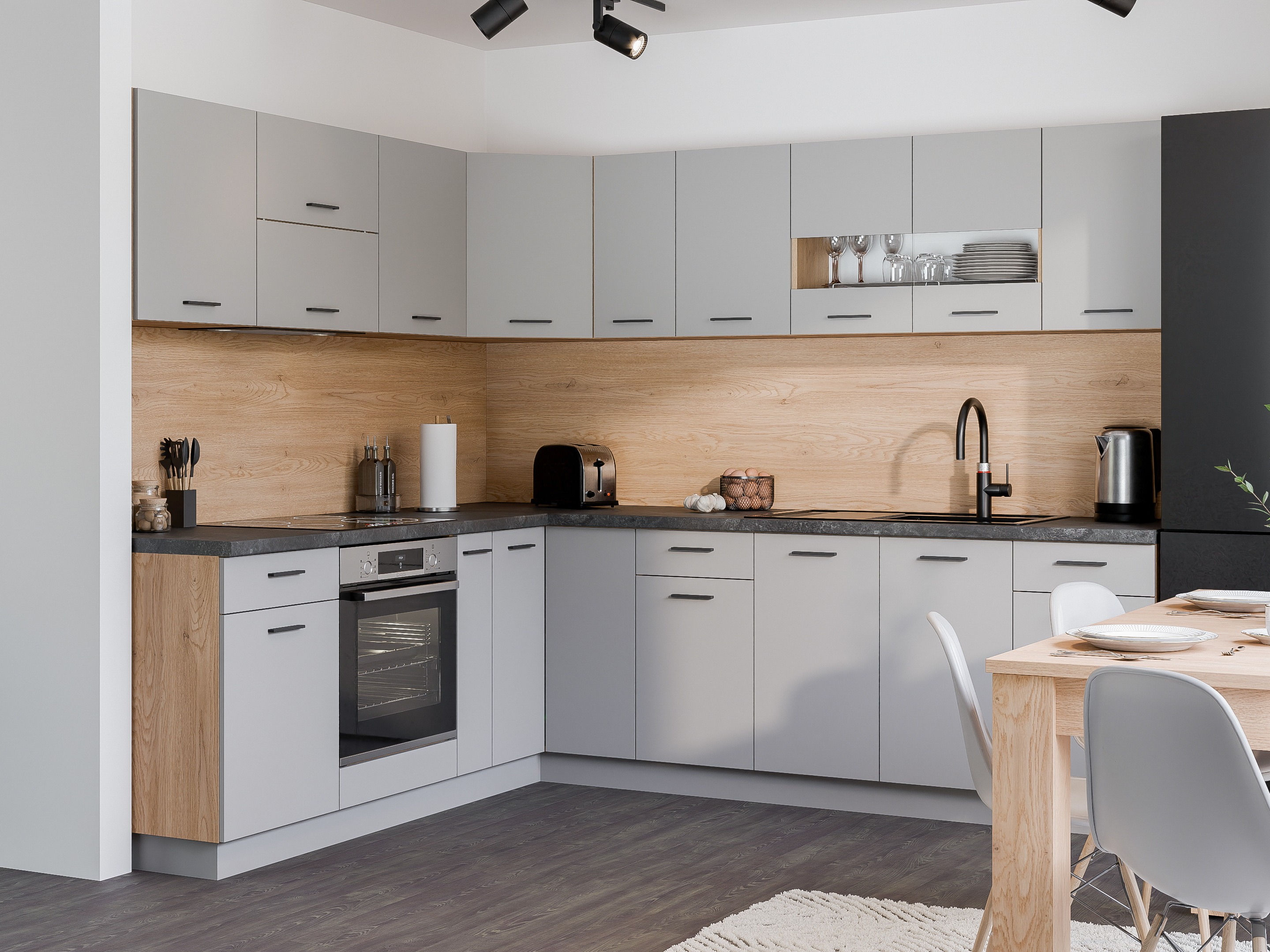 Categoria Coleção de cozinha Ati Grey