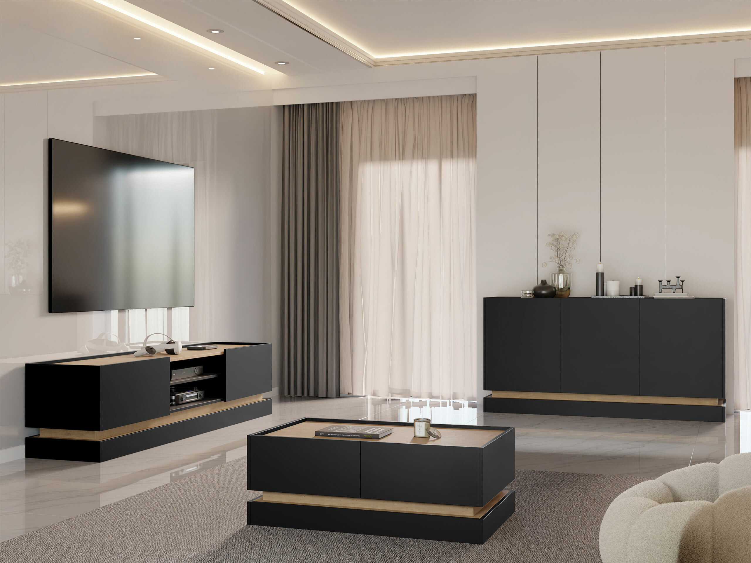 Coleção de mobiliário Comfivo Dalvenu