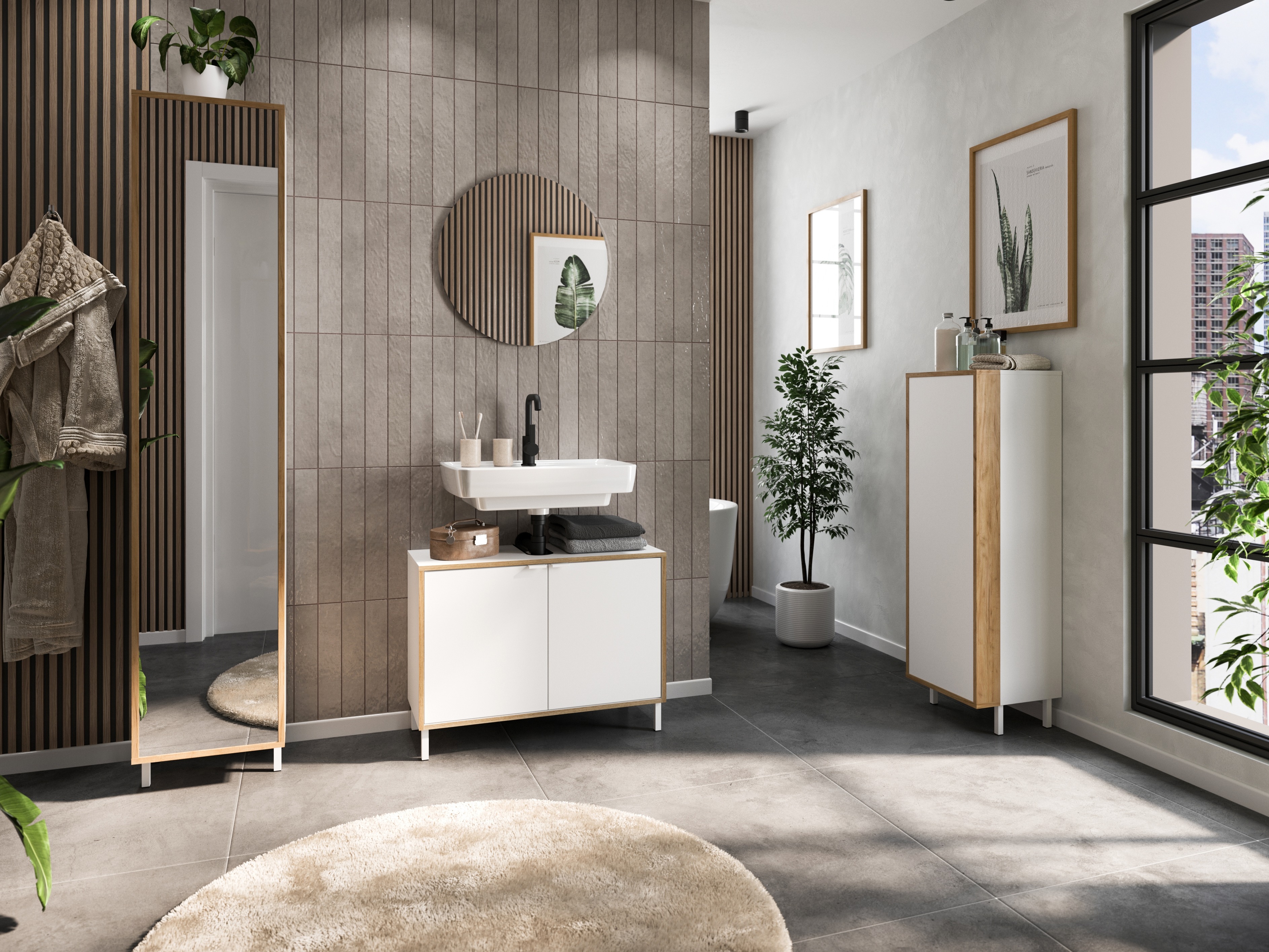 Coleção de mobiliário Fenetro