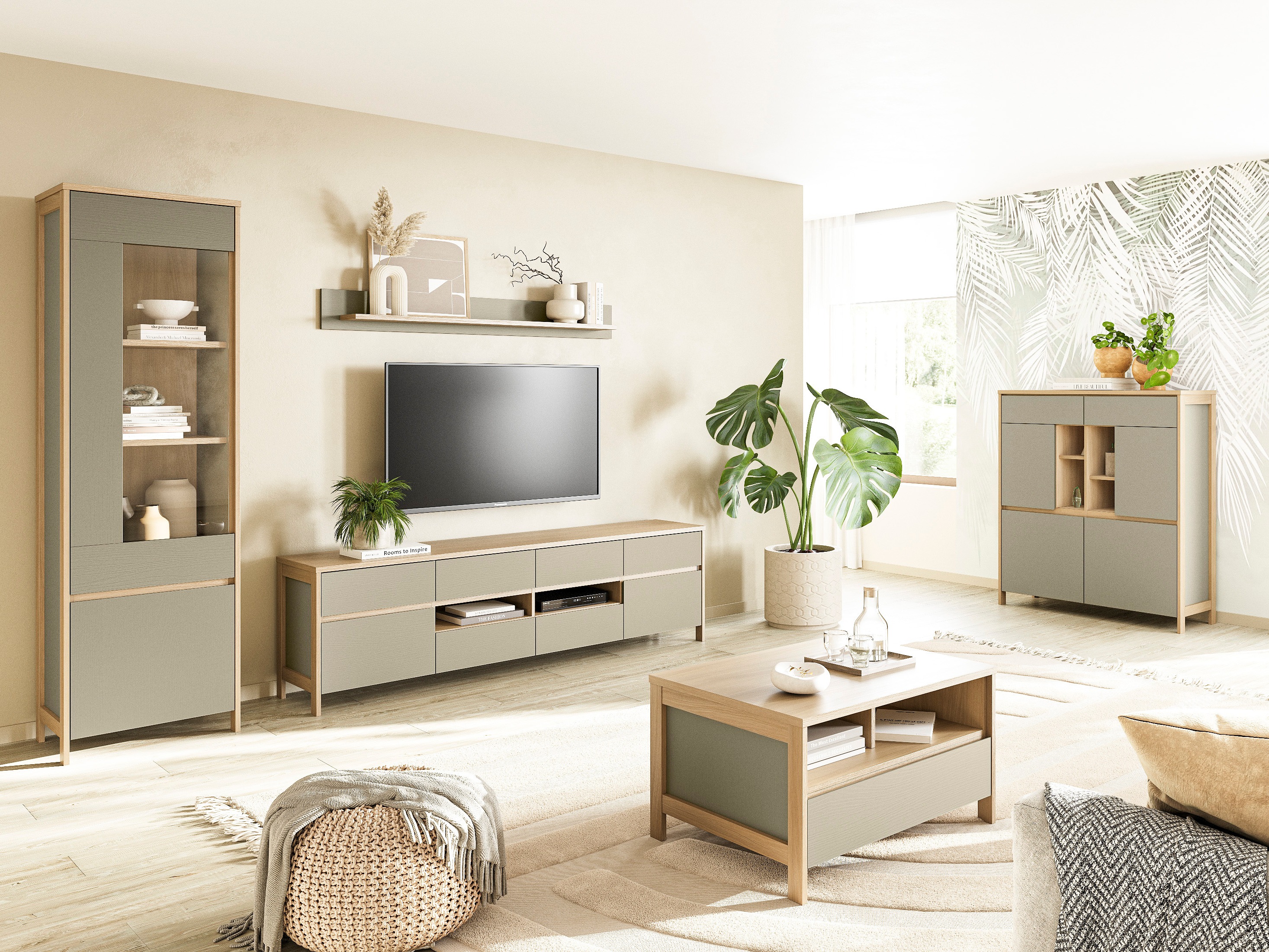 Coleção de mobiliário Fermaru