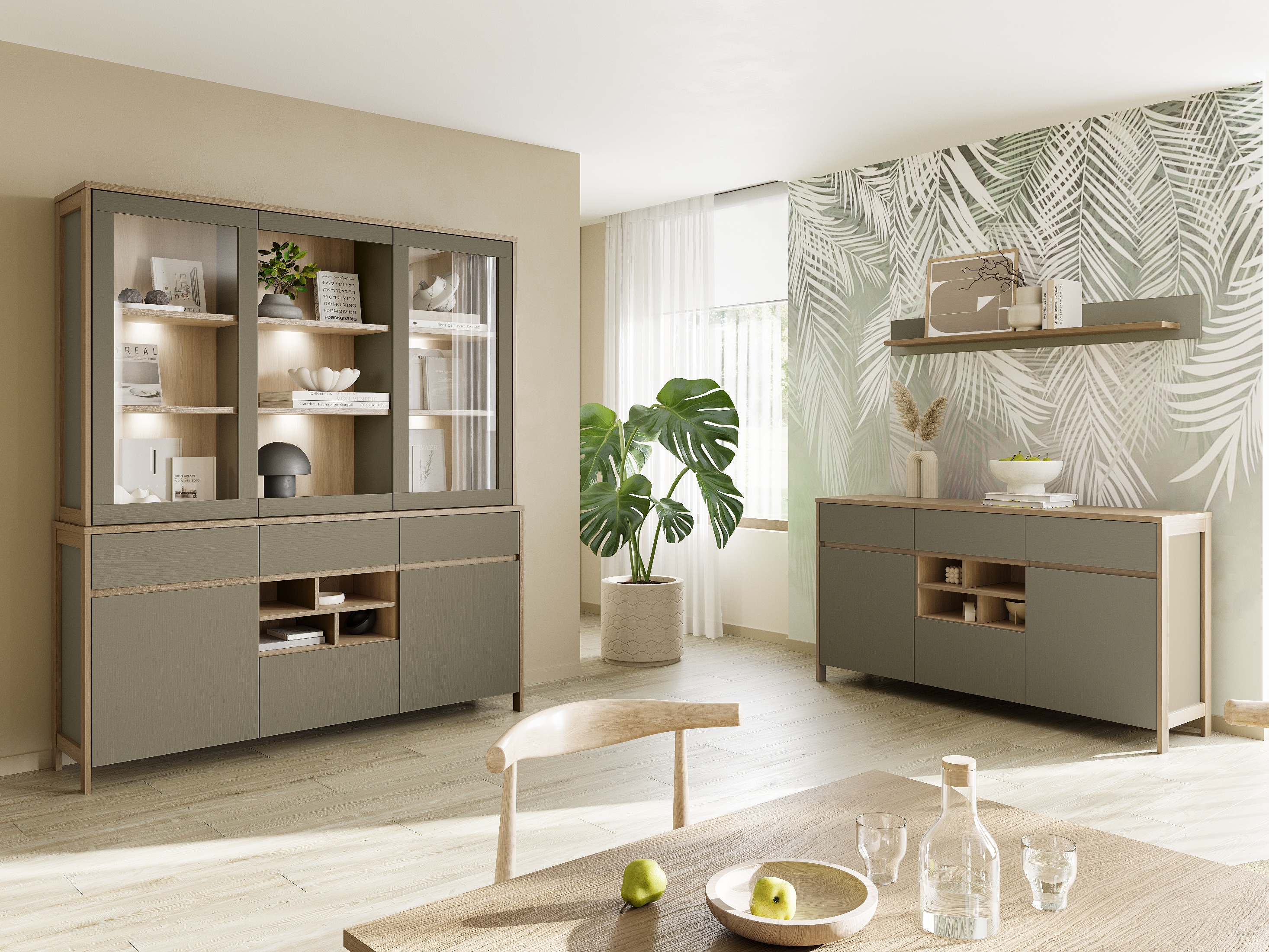 Coleção de mobiliário Fermaru