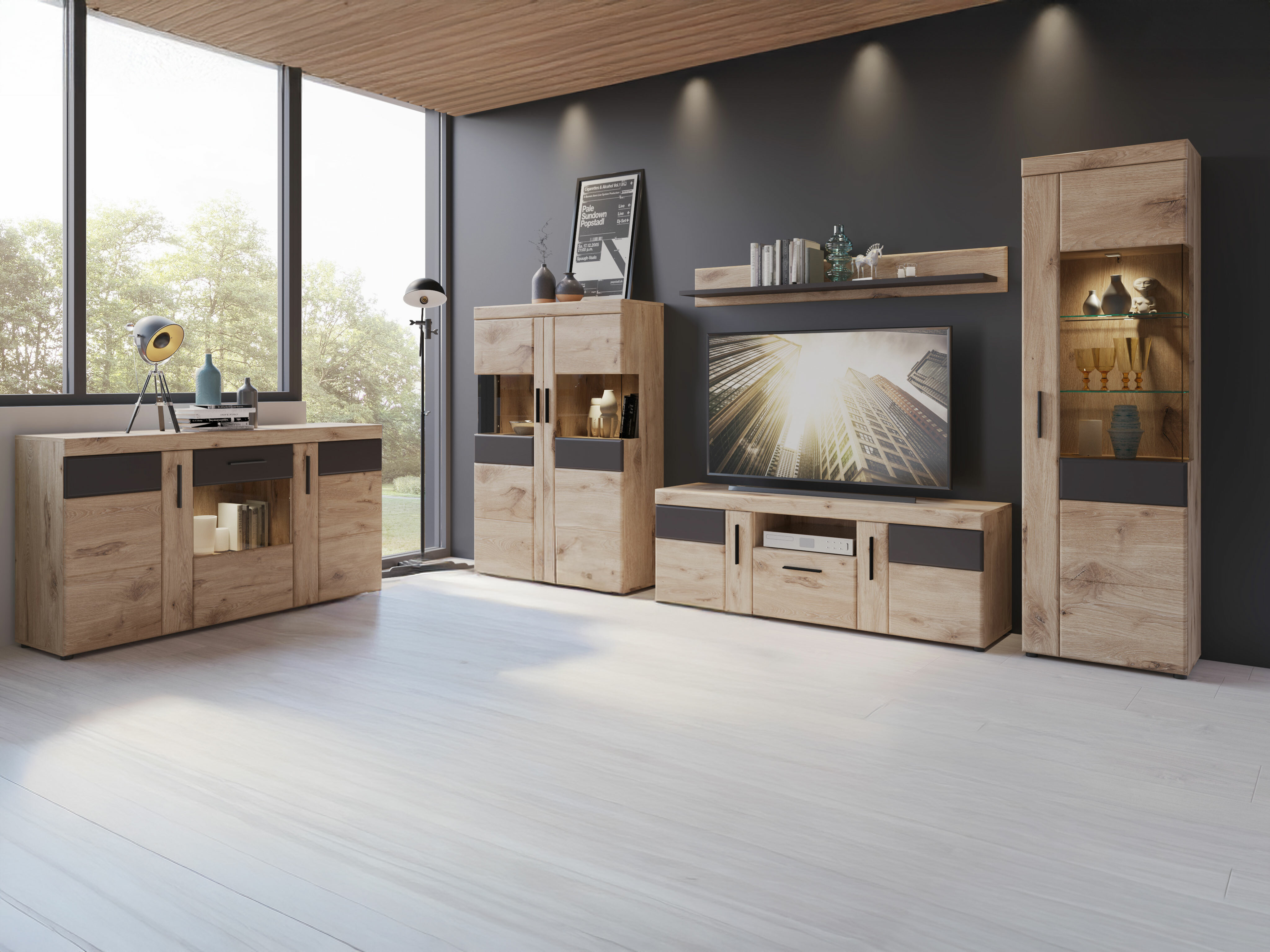 Coleção de mobiliário Tivodea