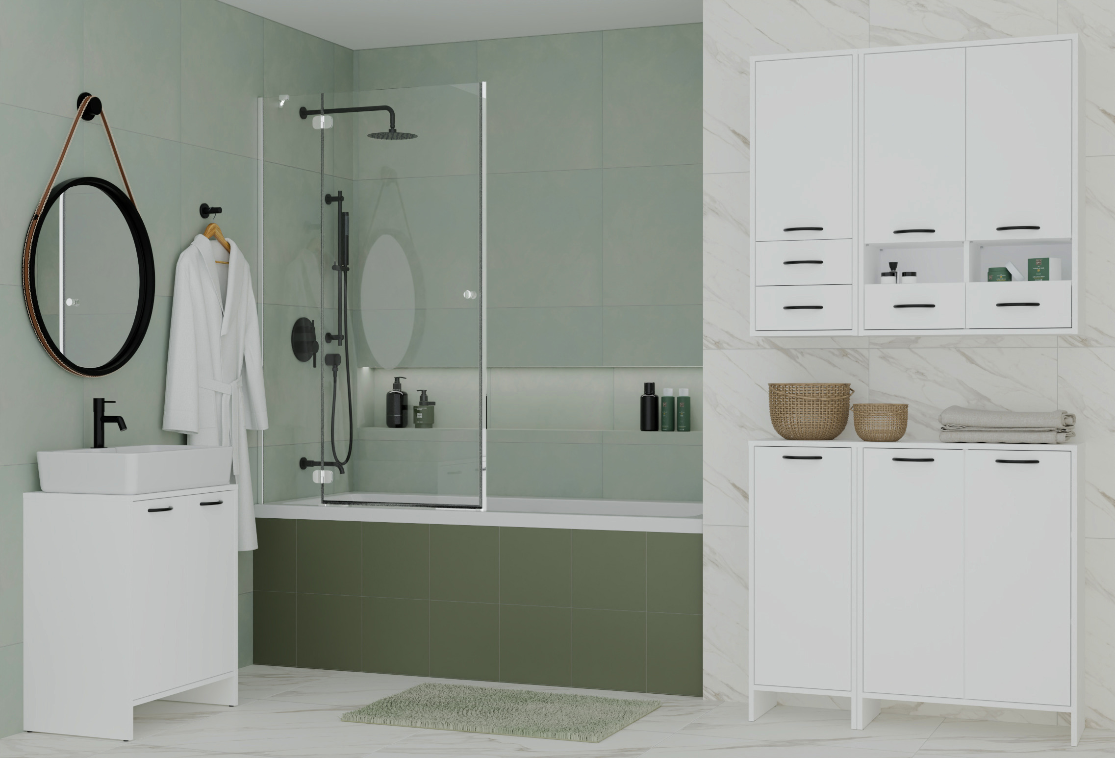 Coleção de mobiliário Servou