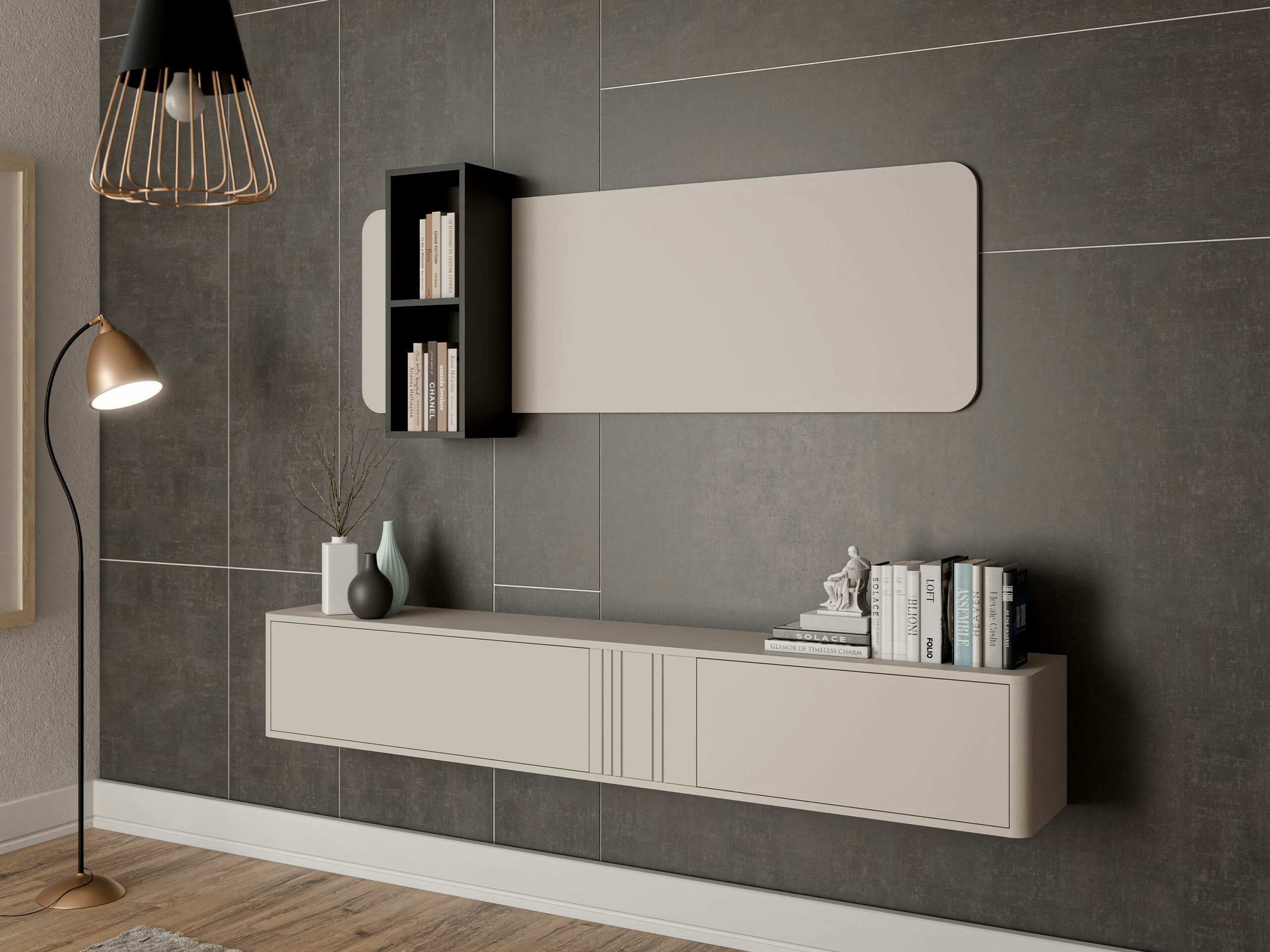 Coleção de mobiliário Dormele