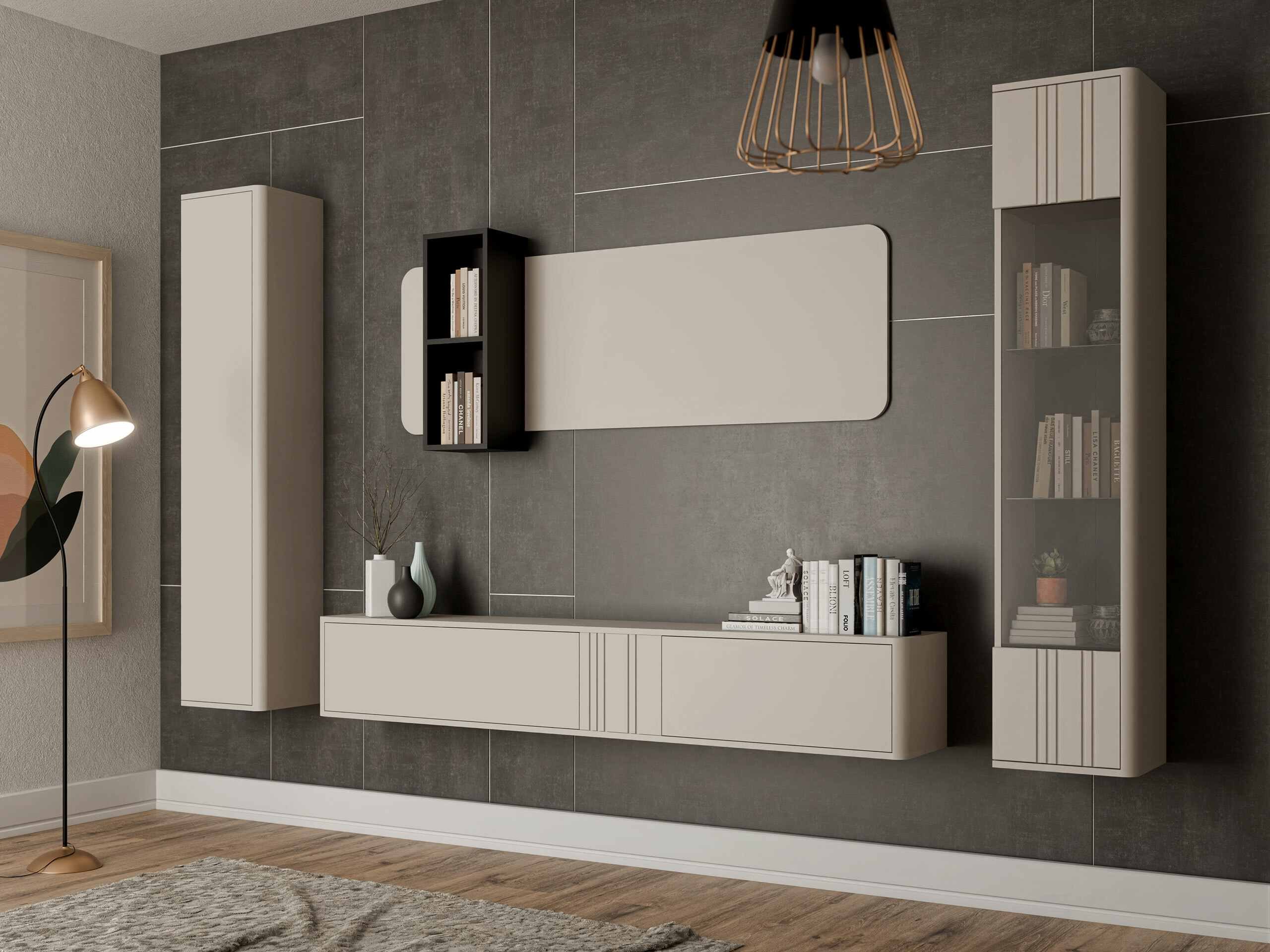 Coleção de mobiliário Dormele