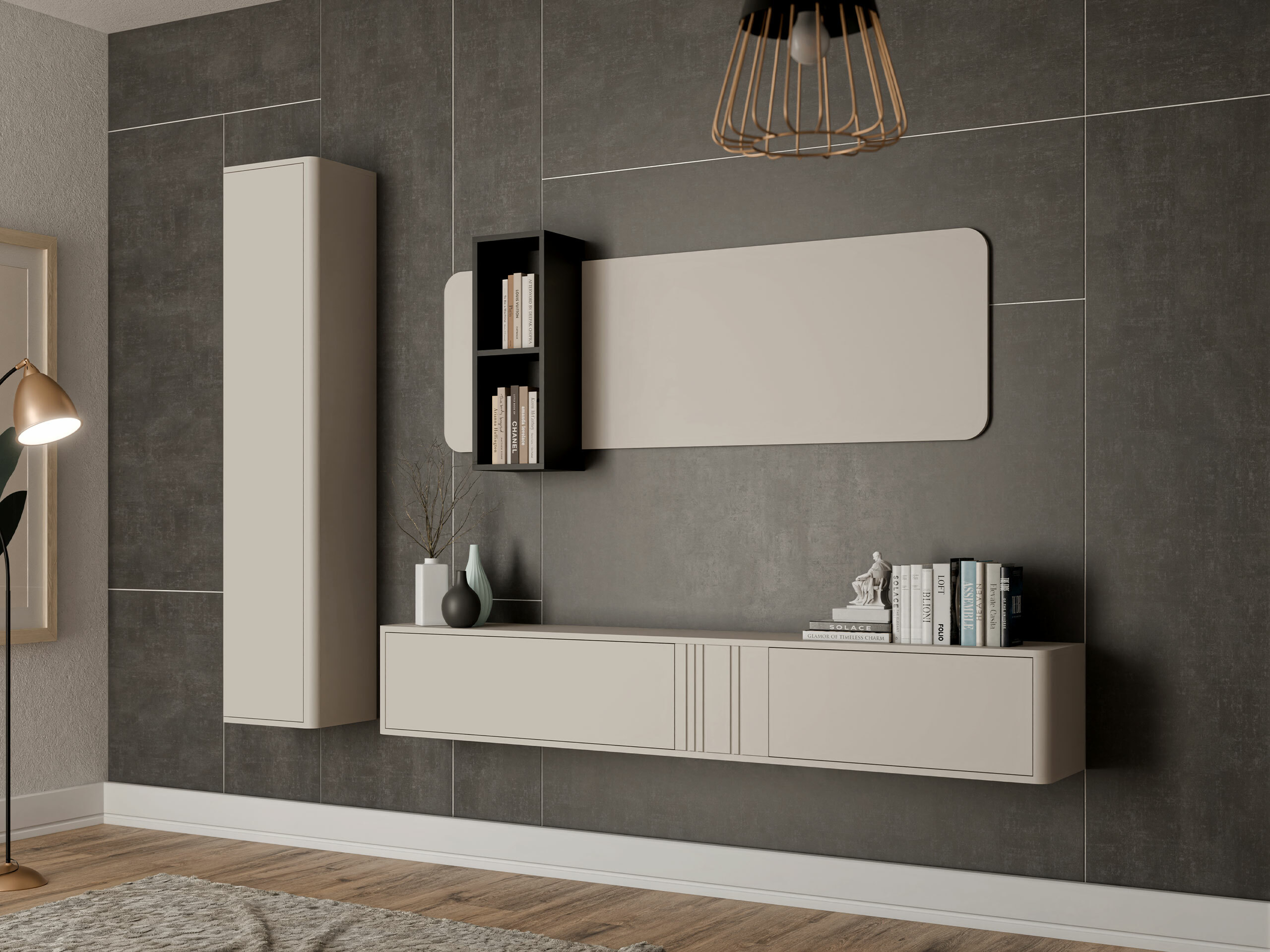 Coleção de mobiliário Dormele