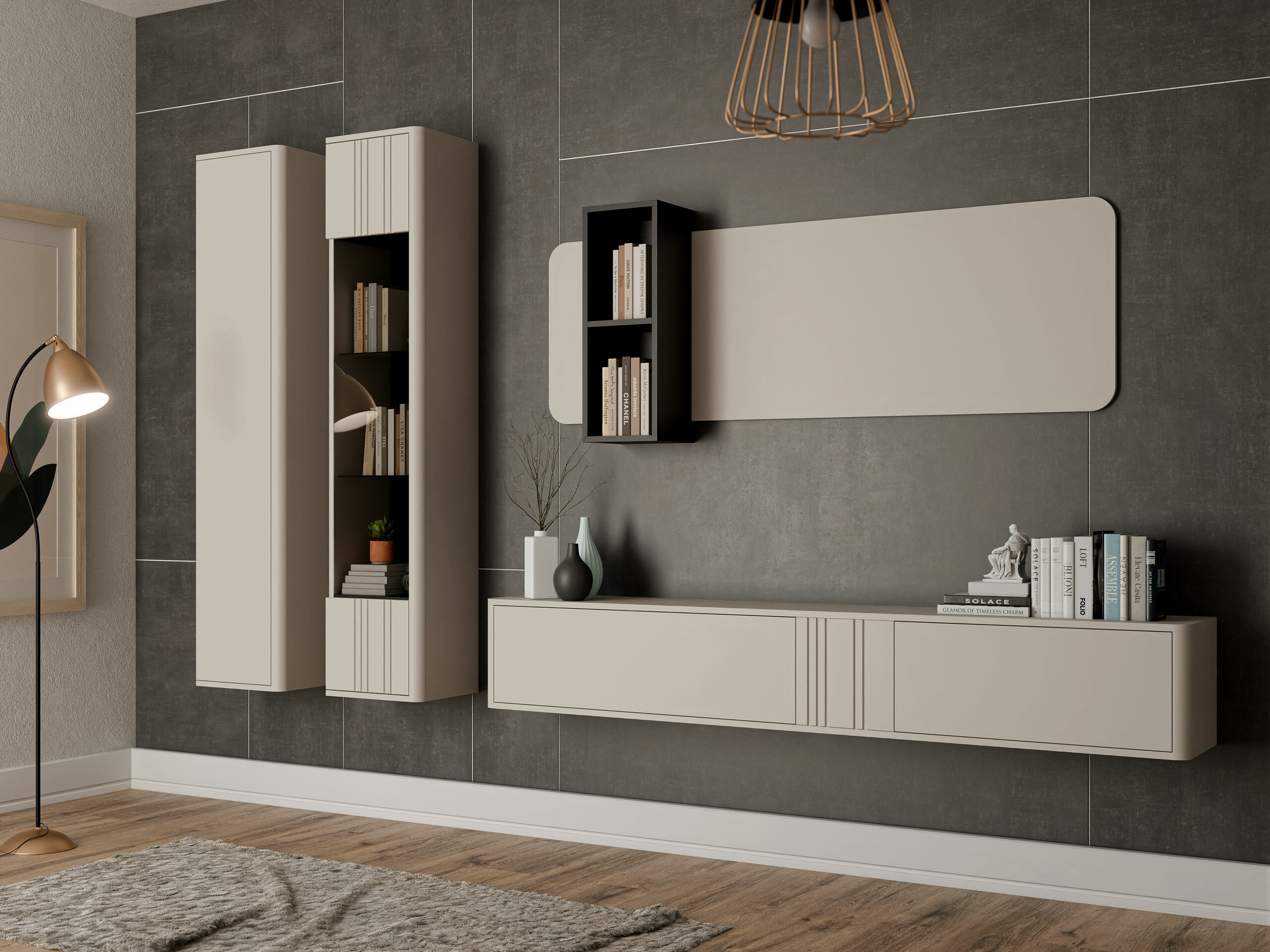 Coleção de mobiliário Dormele