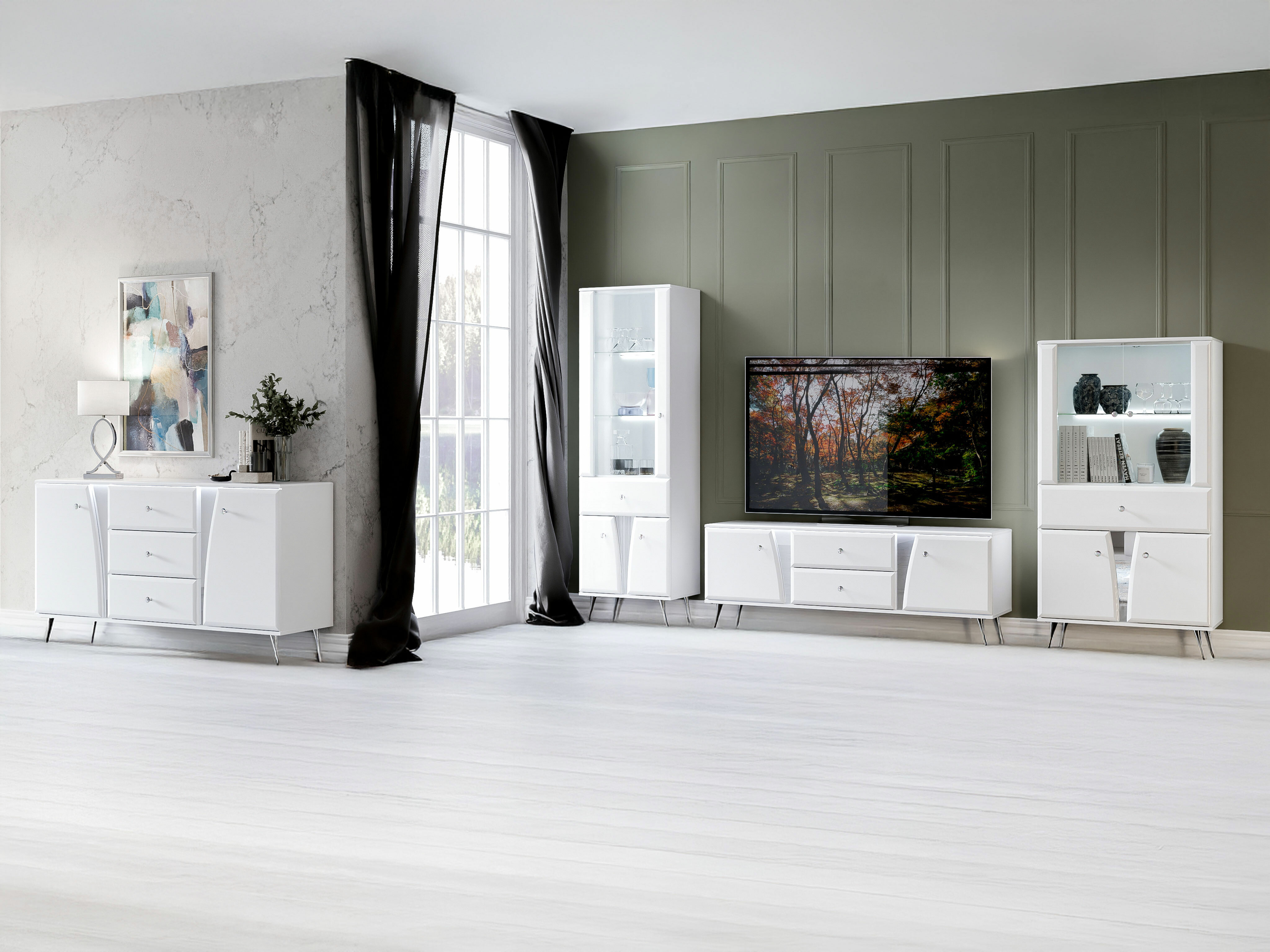 Coleção de mobiliário Romlori