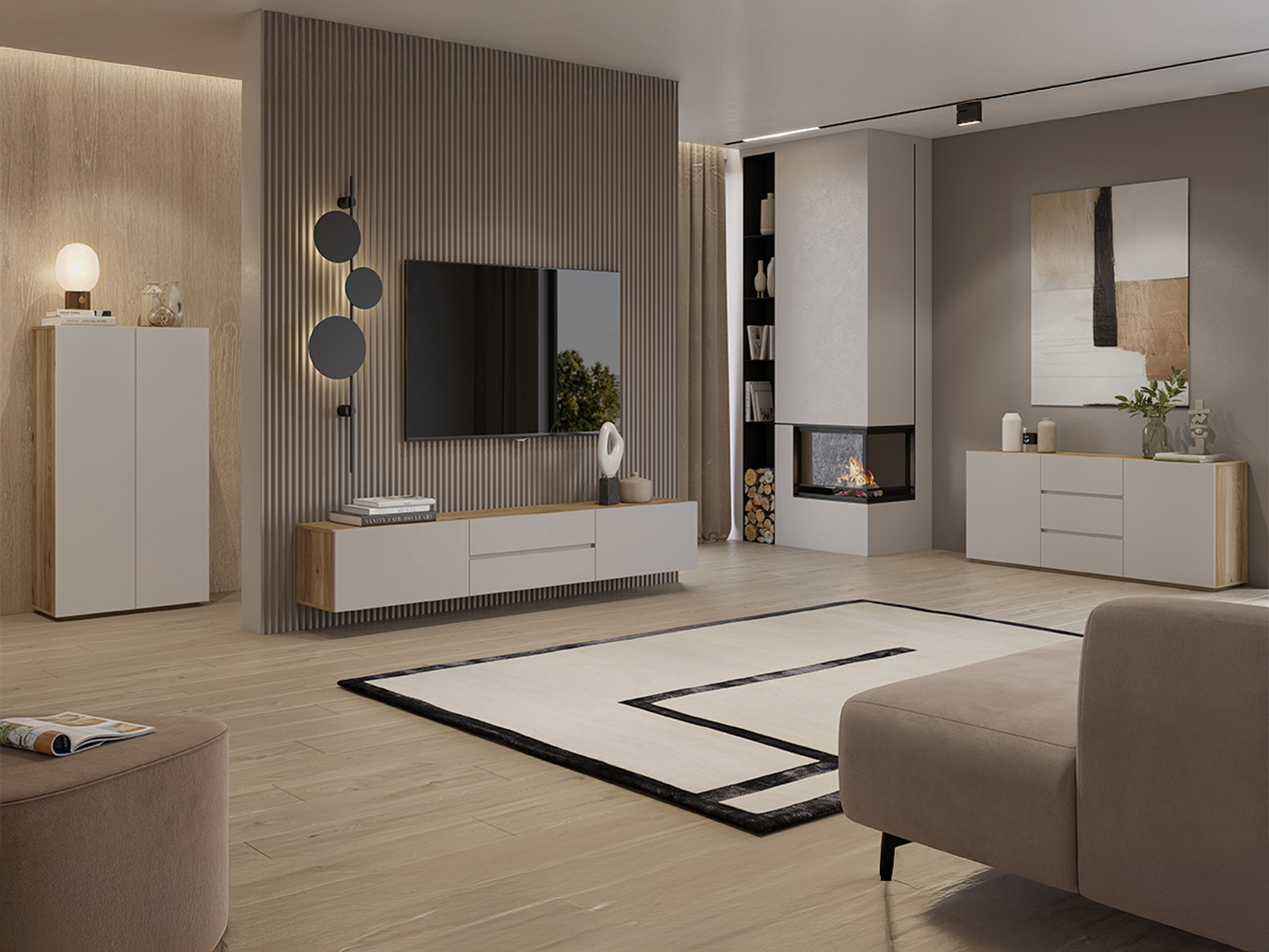 Coleção de mobiliário Alsono