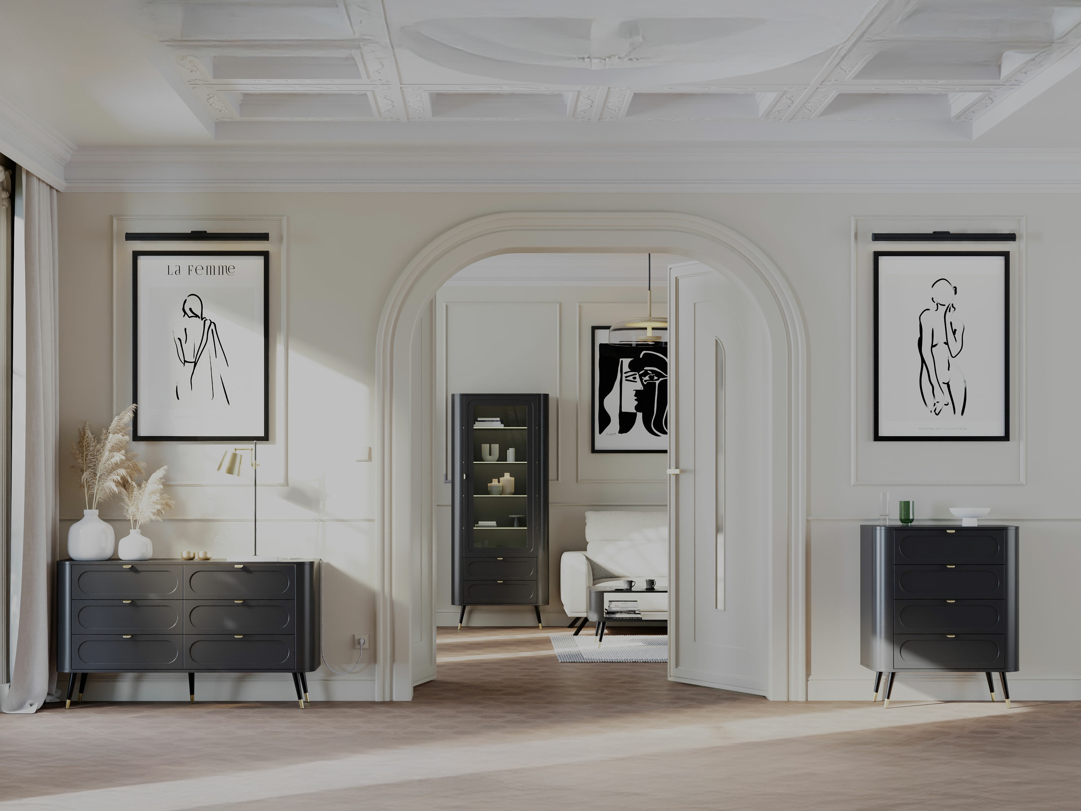 Coleção de mobiliário Mornolu