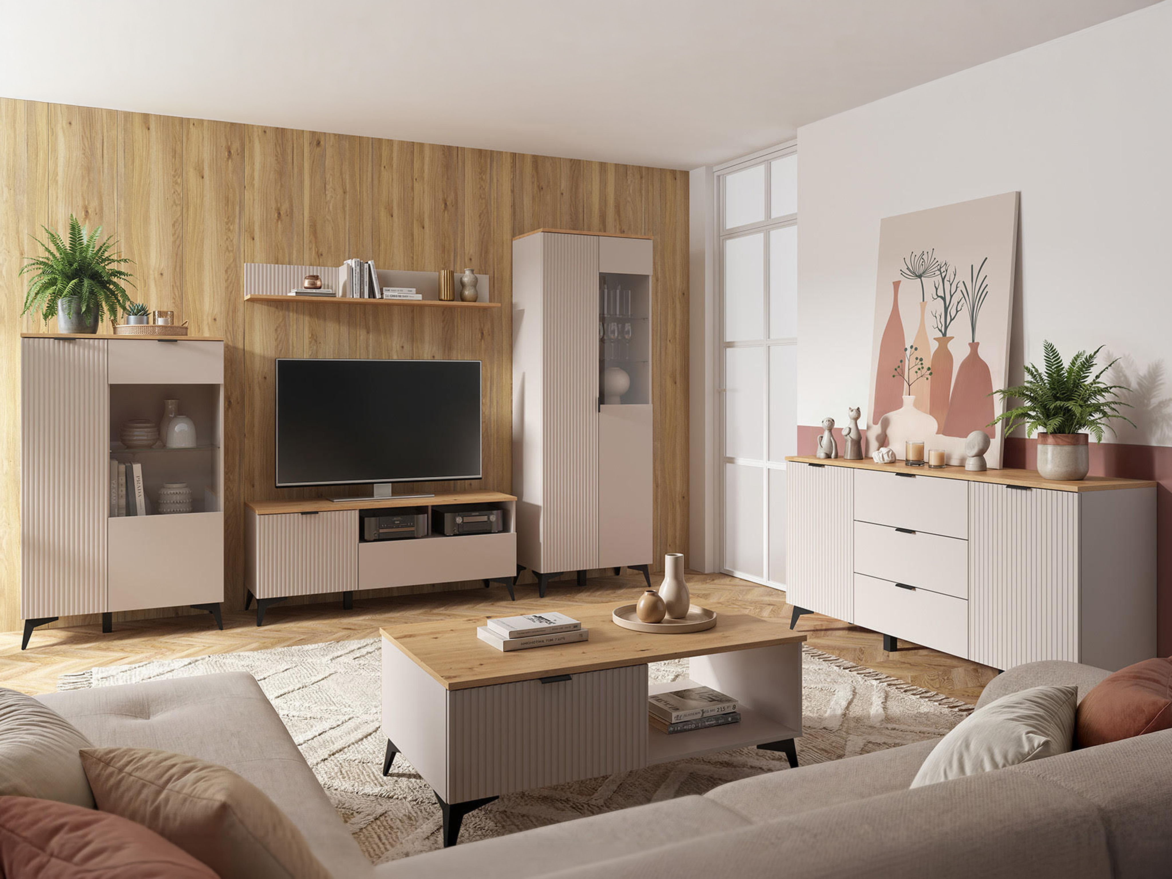 Coleção de mobiliário Ruvmeli