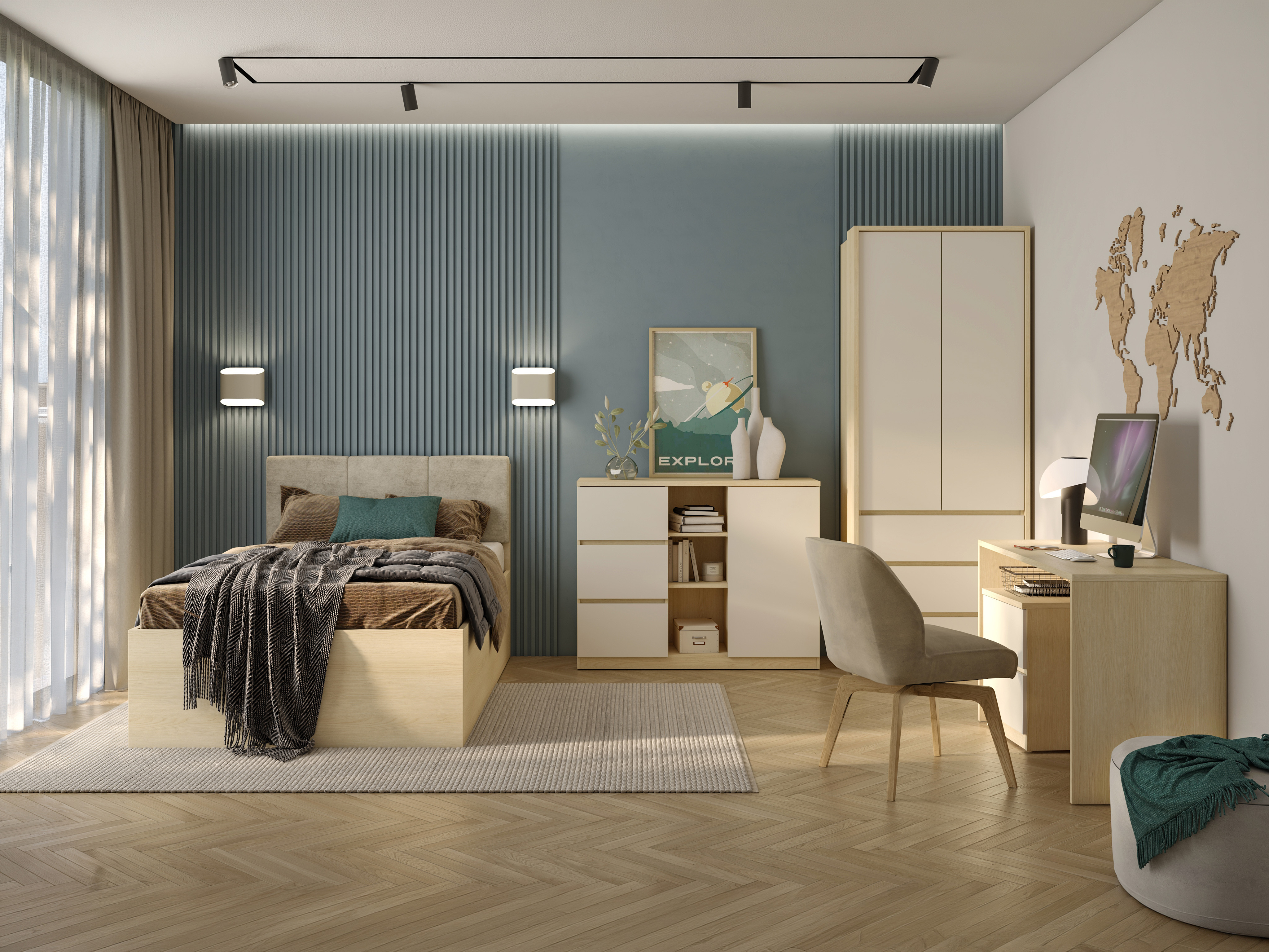 Coleção de mobiliário Nolcala